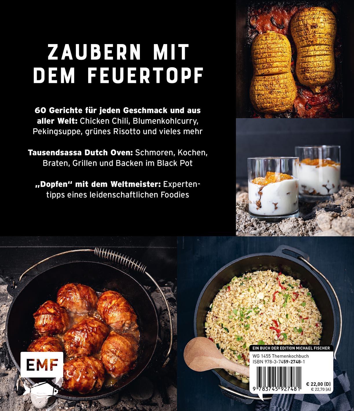 Rückseitencover Dutch Oven - Leckere Outdoorküche aus dem Feuertopf