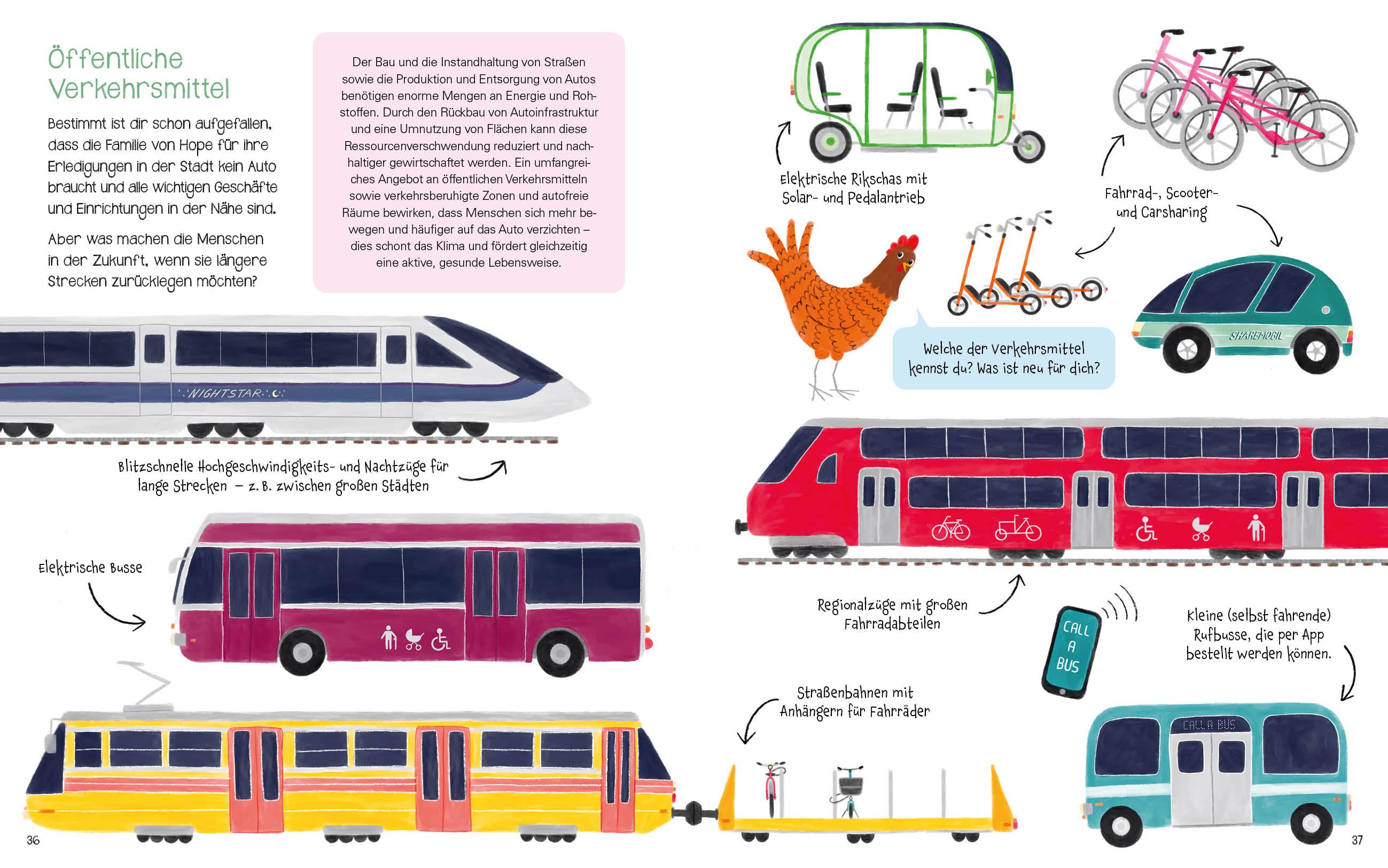 Beispielinhalt (Bild) Komm mit in die Welt von morgen!