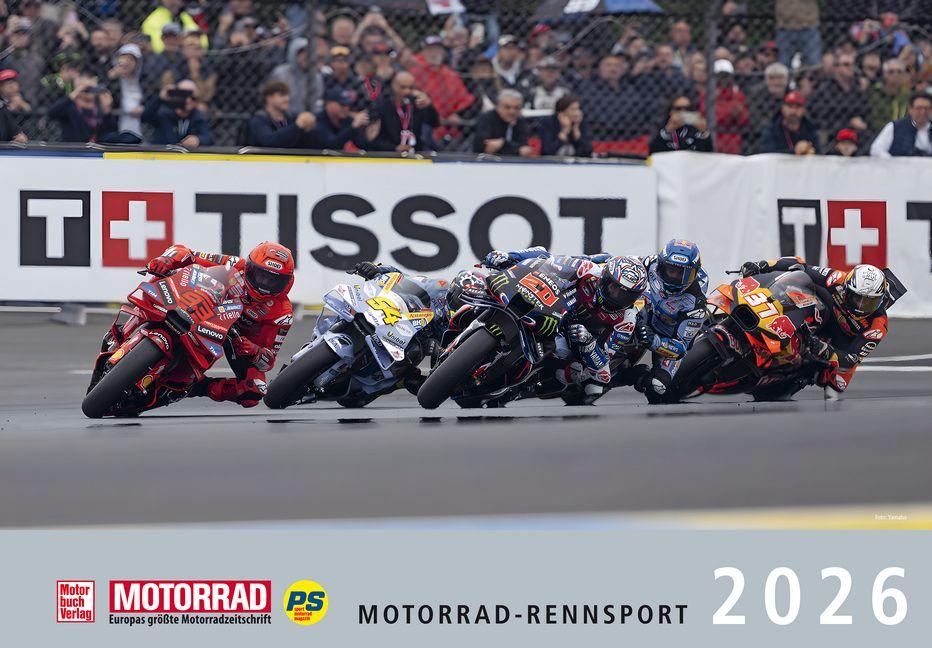 Vorderes Coverbild Motorrad Kalender 2026