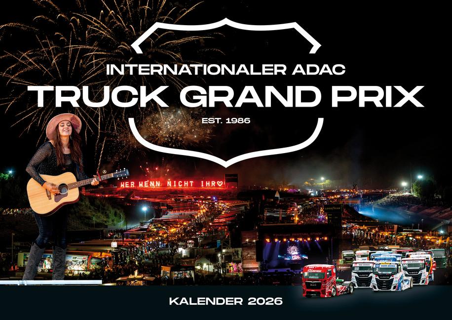 Vorderes Coverbild Truck Grand Prix Kalender 2026