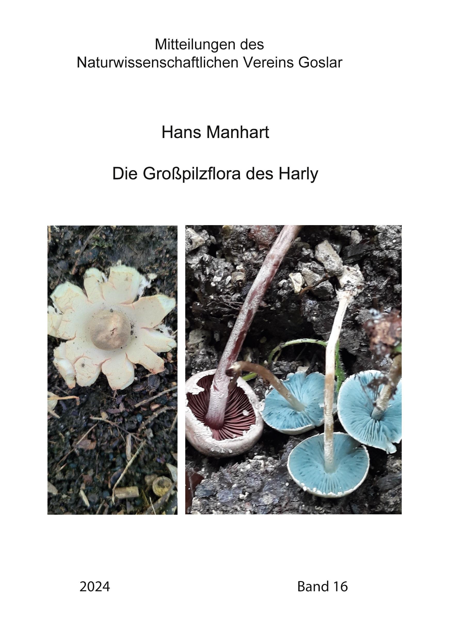 Vorderes Coverbild Die Großpilzflora des Harly