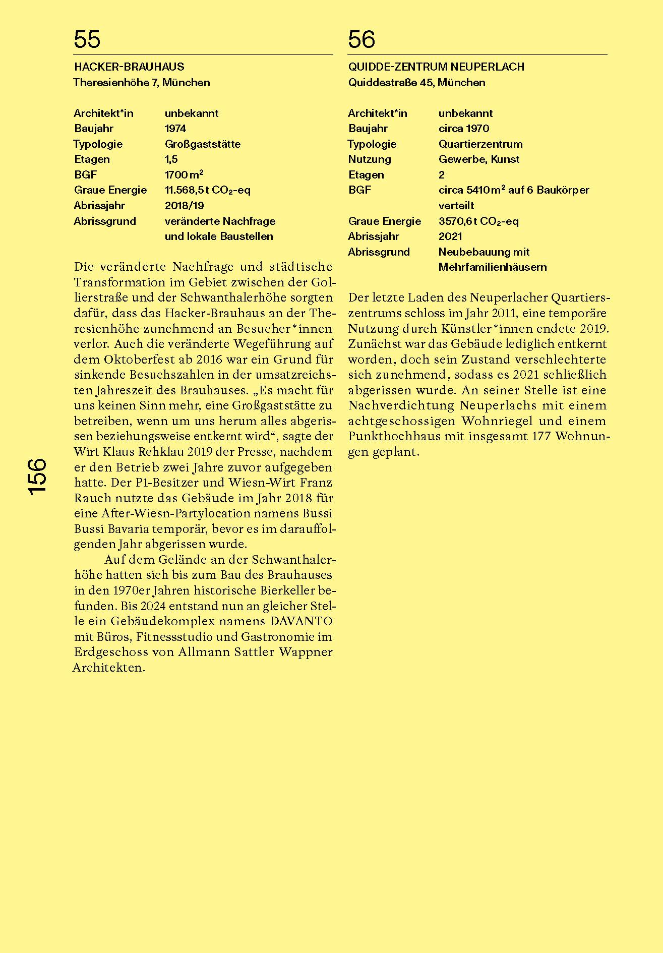 Beispielinhalt (Bild) Die Abrissfrage