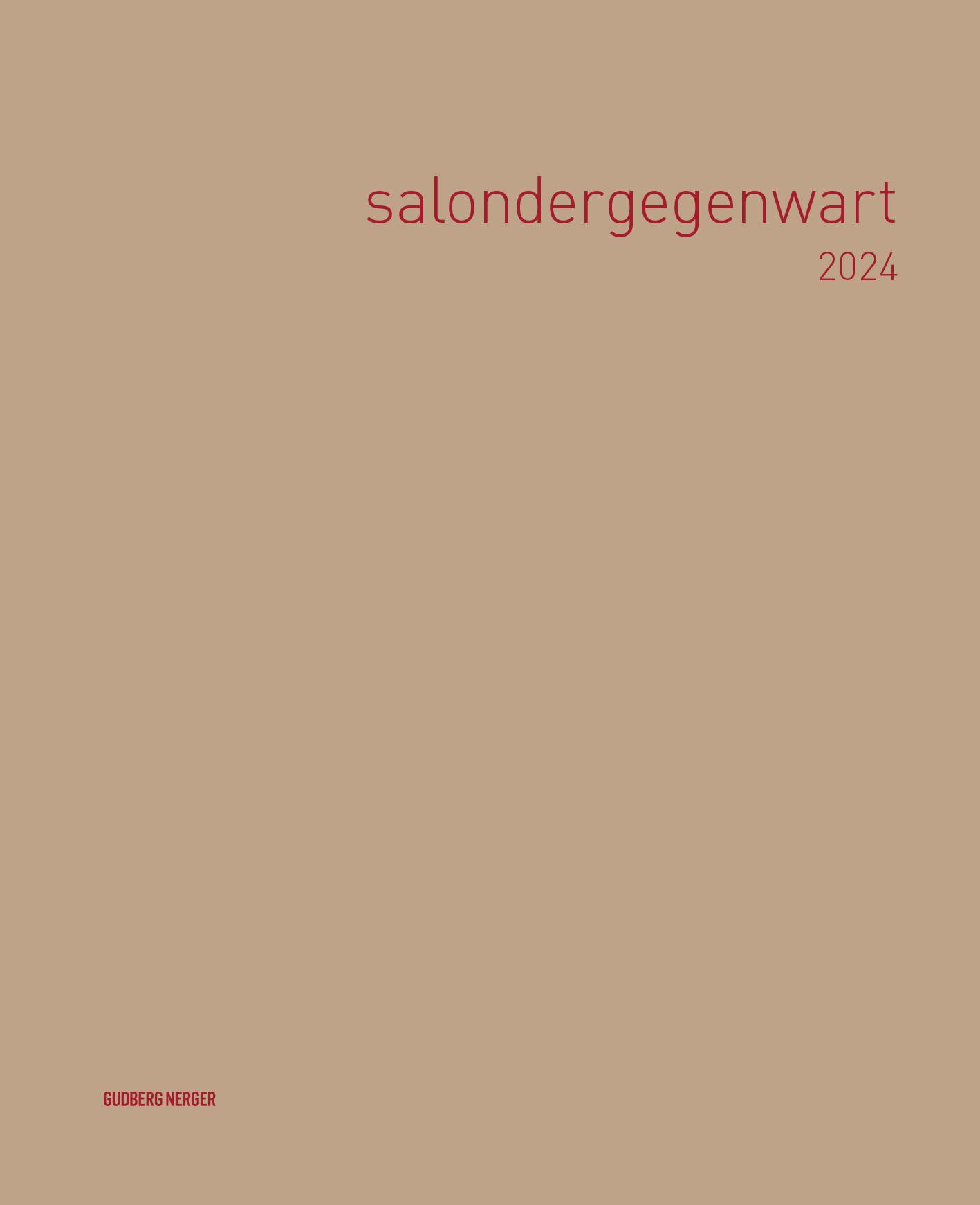 Vorderes Coverbild salondergegenwart 2024