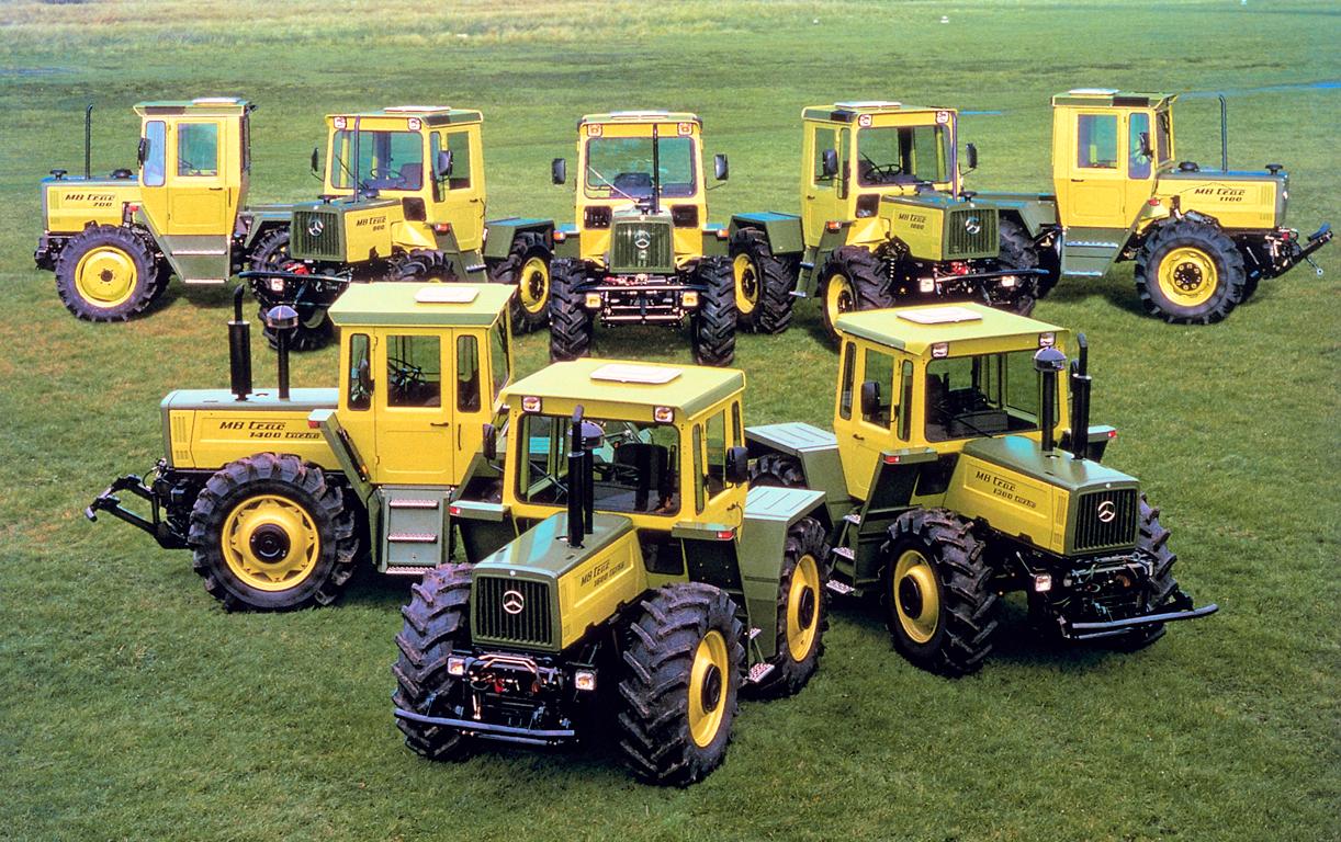 Beispielinhalt (Bild) Das MB-trac Typenbuch