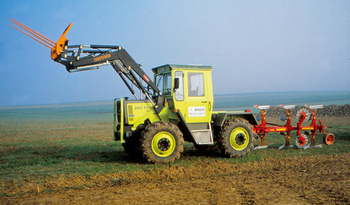 Beispielinhalt (Bild) Das MB-trac Typenbuch