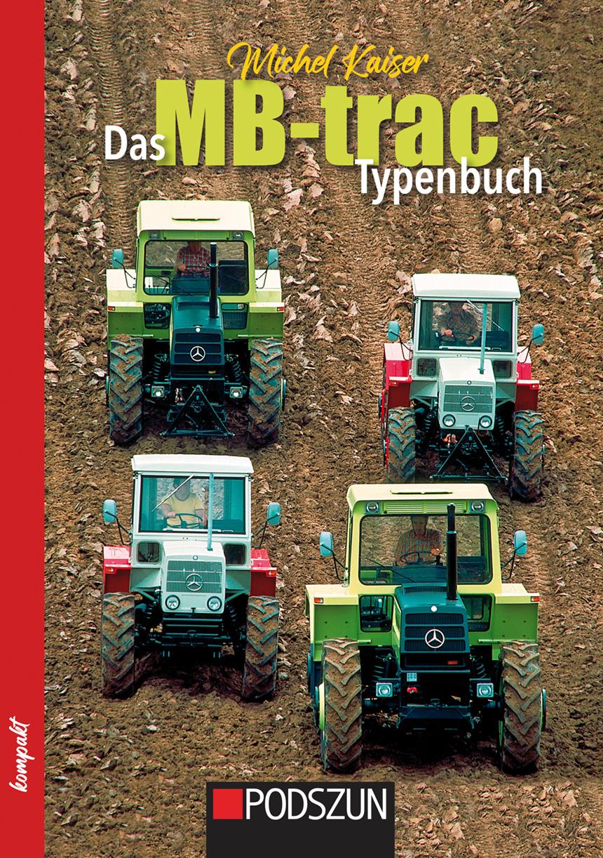 Vorderes Coverbild Das MB-trac Typenbuch