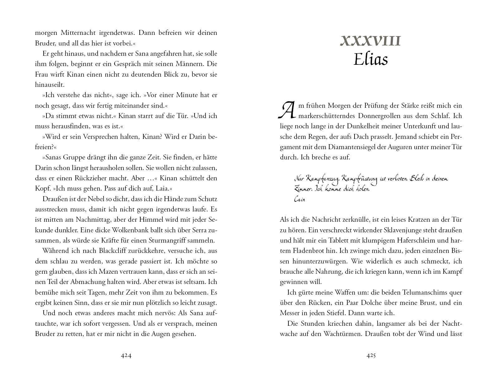 Beispielinhalt (Bild) An Ember in the Ashes