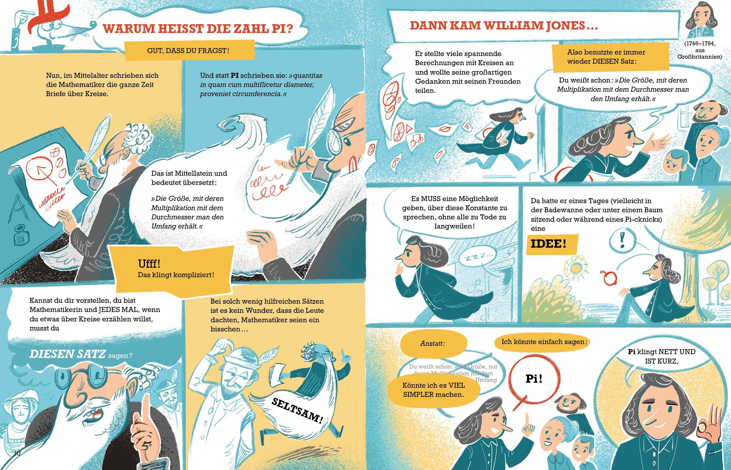 Beispielinhalt (Bild) Verrückt nach Pi