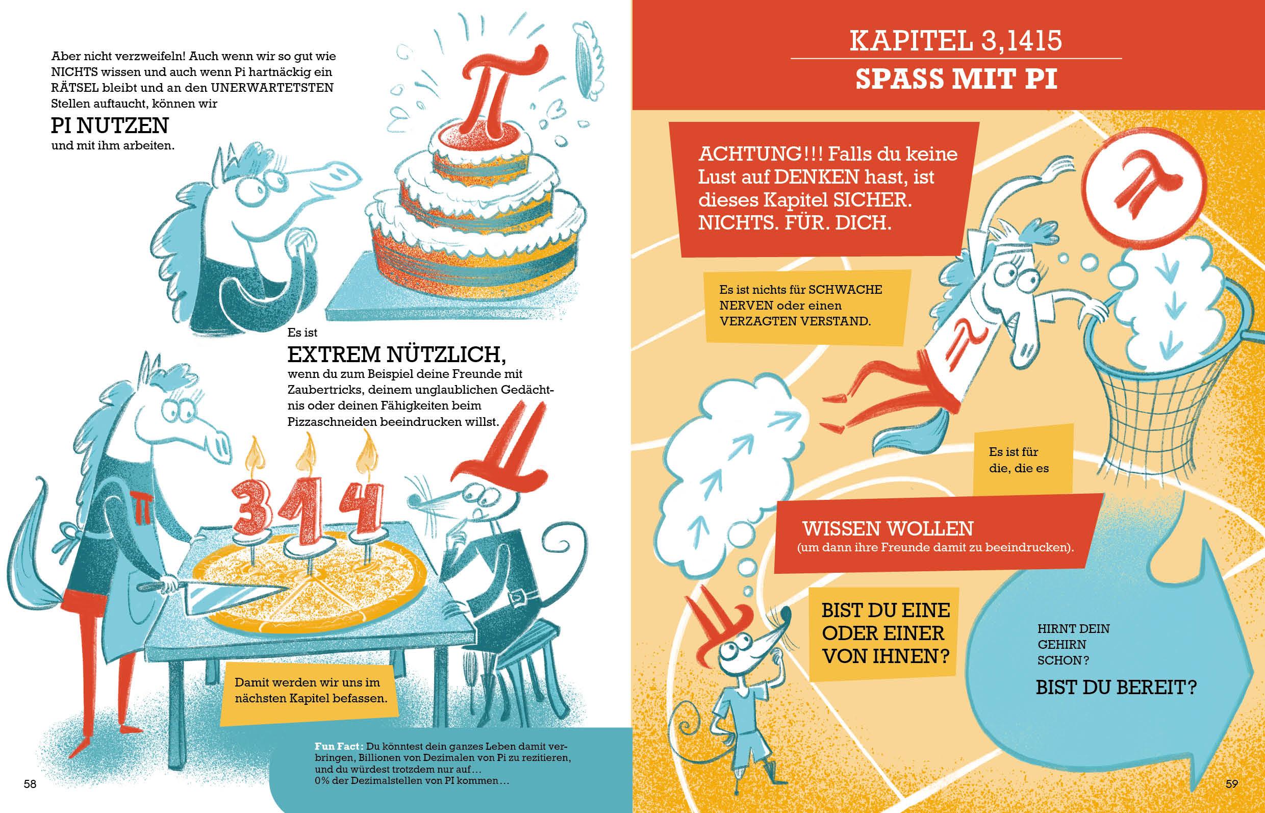 Beispielinhalt (Bild) Verrückt nach Pi