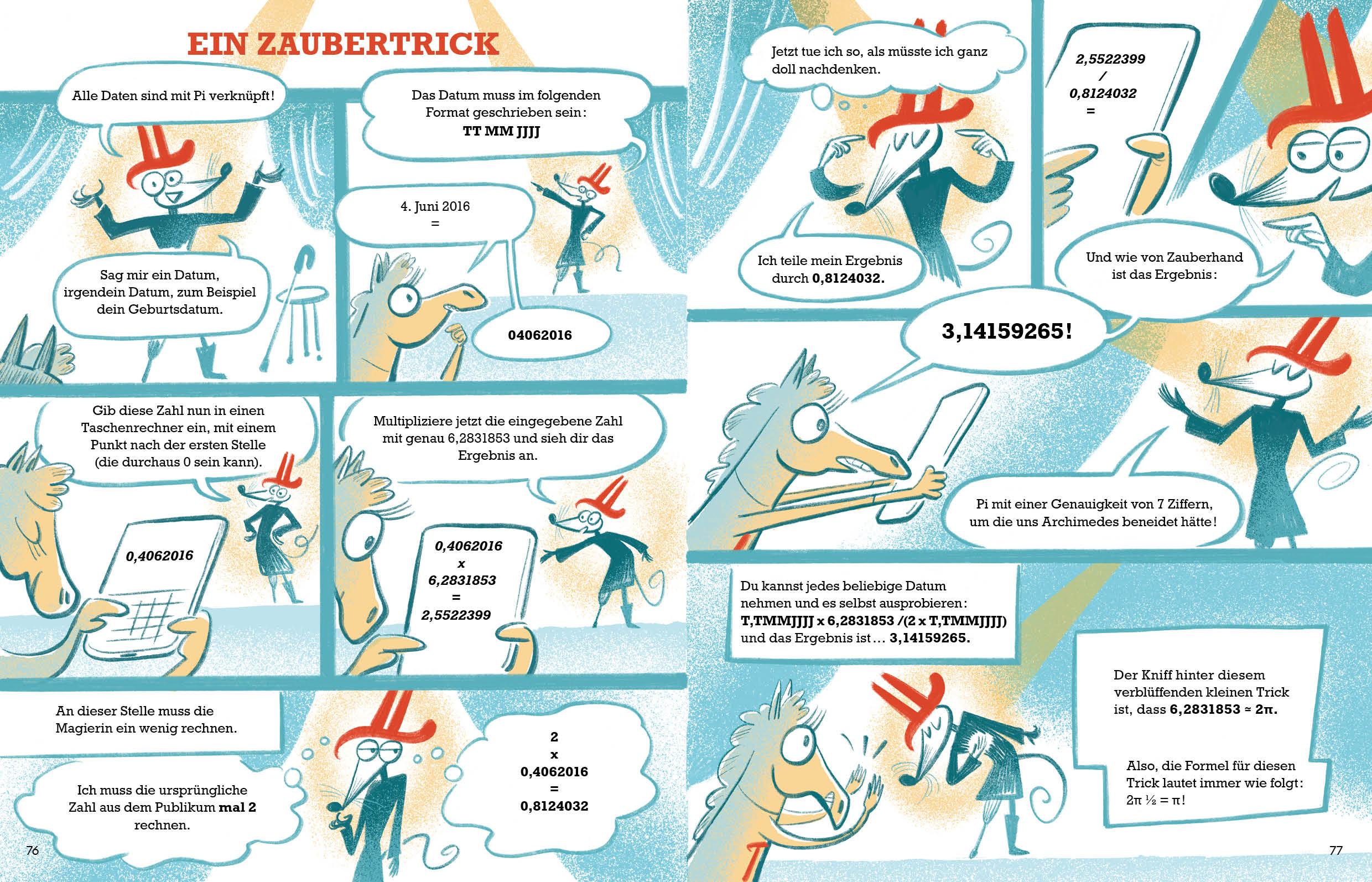 Beispielinhalt (Bild) Verrückt nach Pi