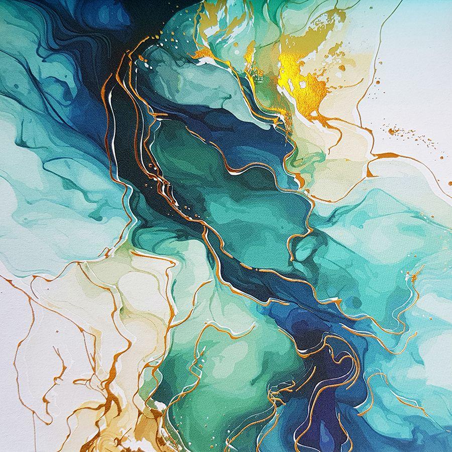 Beispielinhalt (Bild) 350 Origami Block Colorful Ink