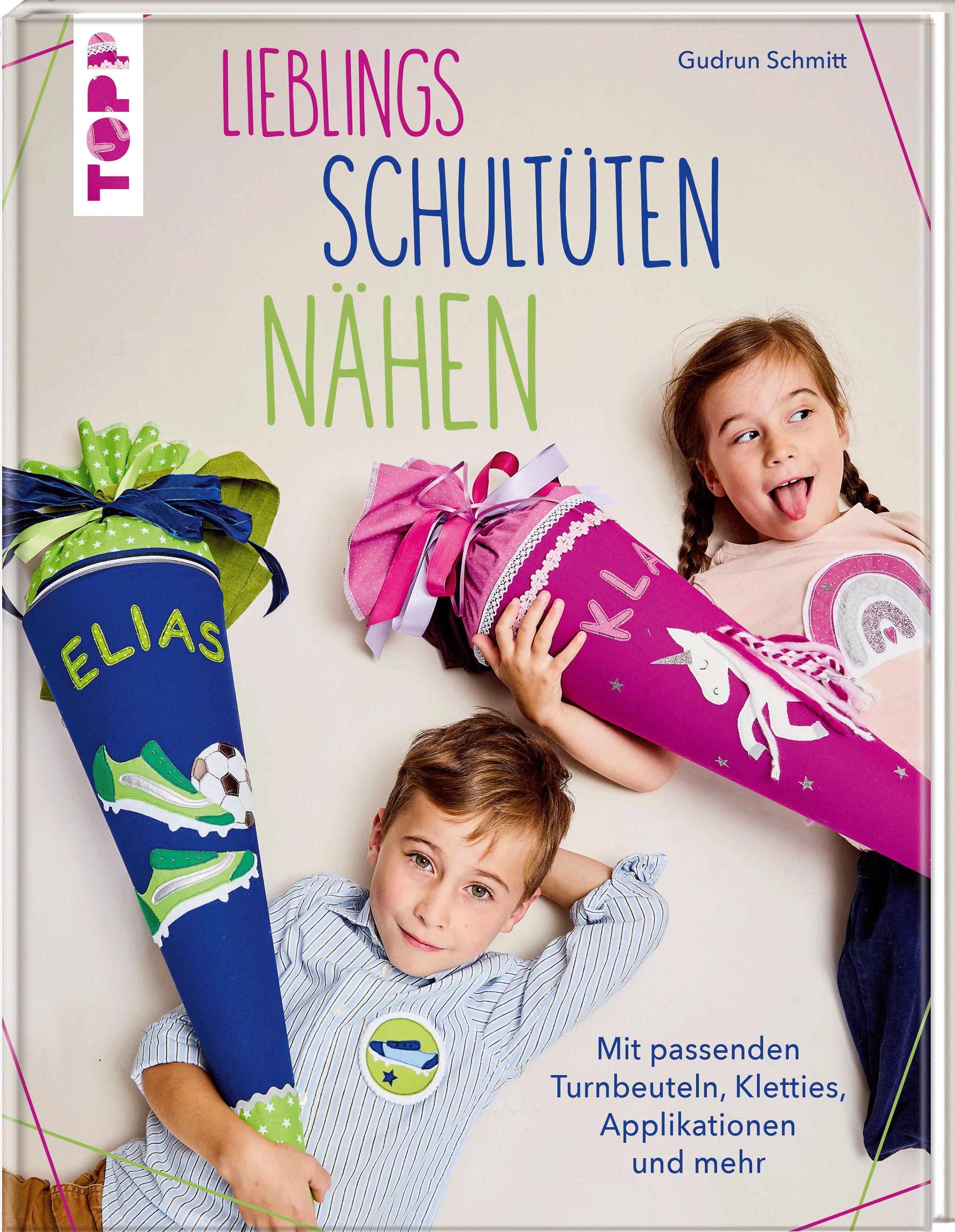 Vorderes Coverbild Lieblings-Schultüten nähen