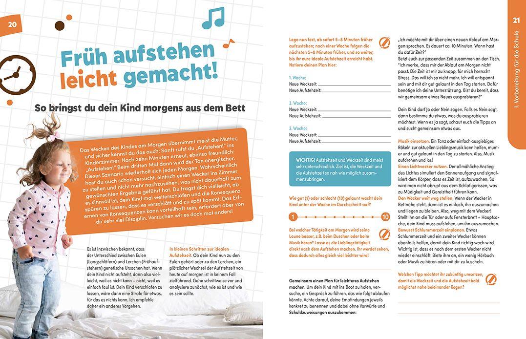 Beispielinhalt (Bild) Wie Kinder besser lernen. Das Workbook für Konzentrationsförderung & Lernmethoden