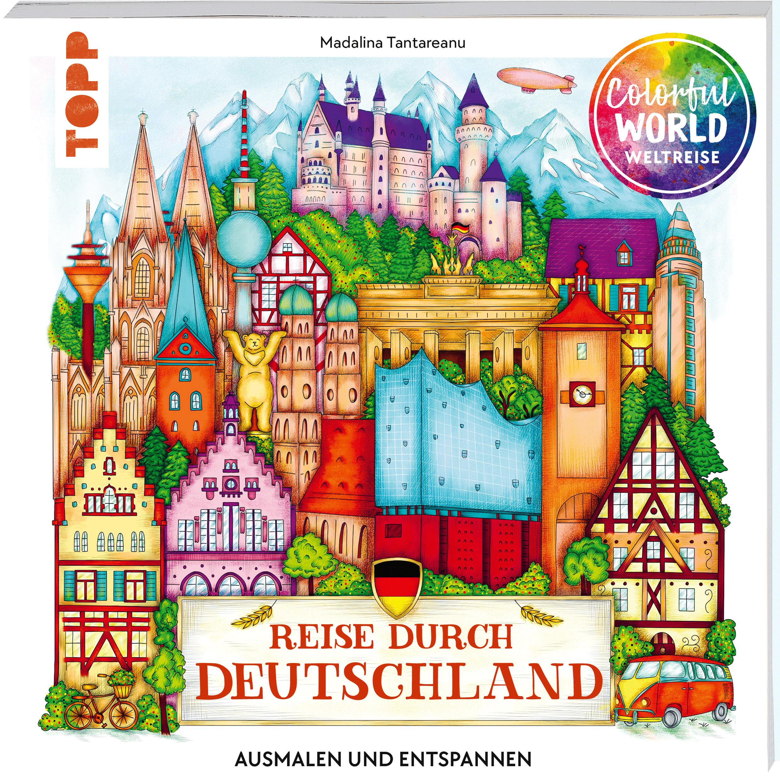 Vorderes Coverbild Colorful World Weltreise - Reise durch Deutschland