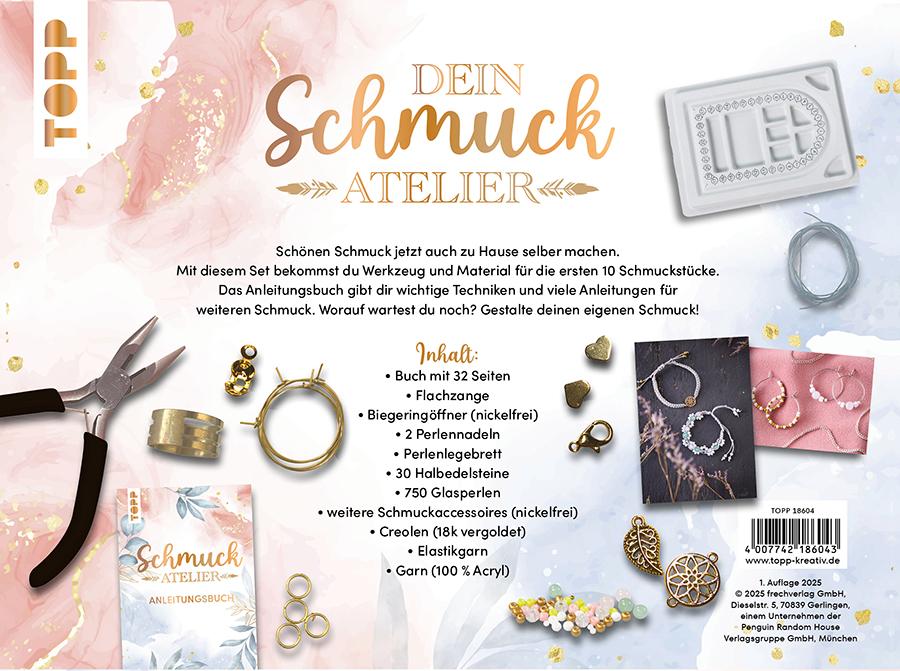 Beispielinhalt (Bild) Die wunderbare Kreativbox Schmuckatelier