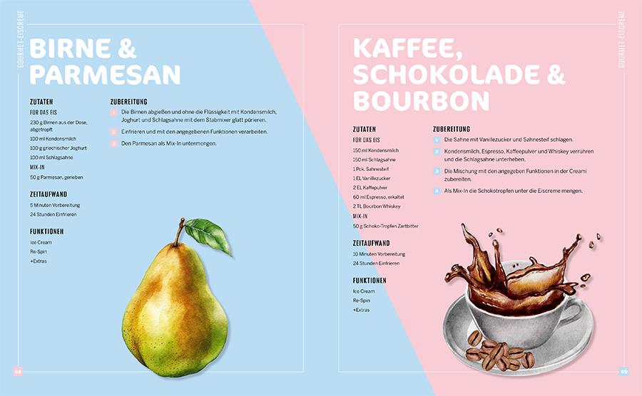 Beispielinhalt (Bild) Die 150 besten Rezepte für die Ninja Creami