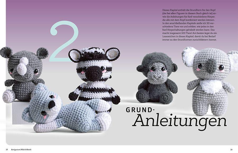 Beispielinhalt (Bild) Amigurumi Mix und Match