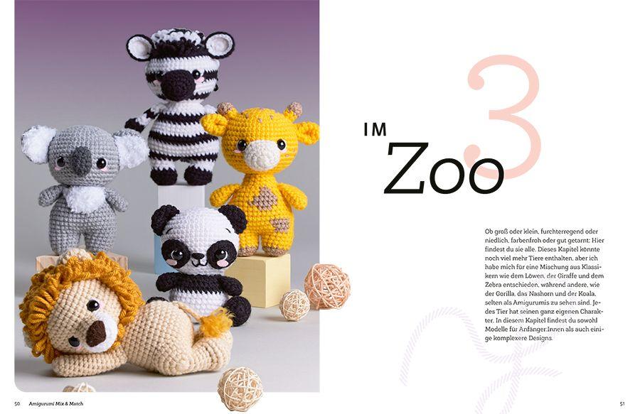 Beispielinhalt (Bild) Amigurumi Mix und Match
