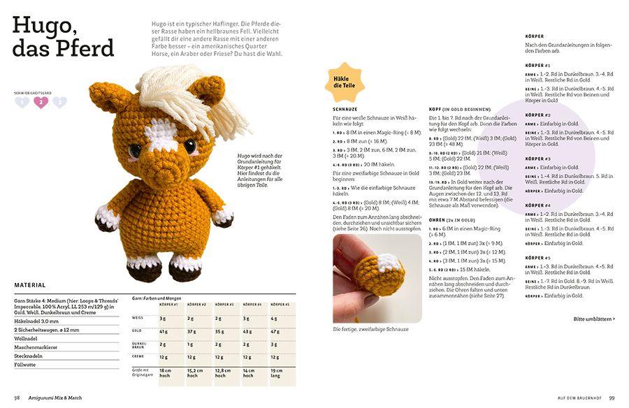 Beispielinhalt (Bild) Amigurumi Mix und Match