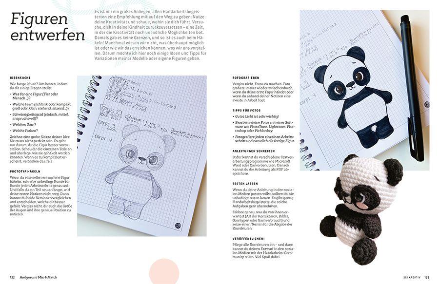 Beispielinhalt (Bild) Amigurumi Mix und Match