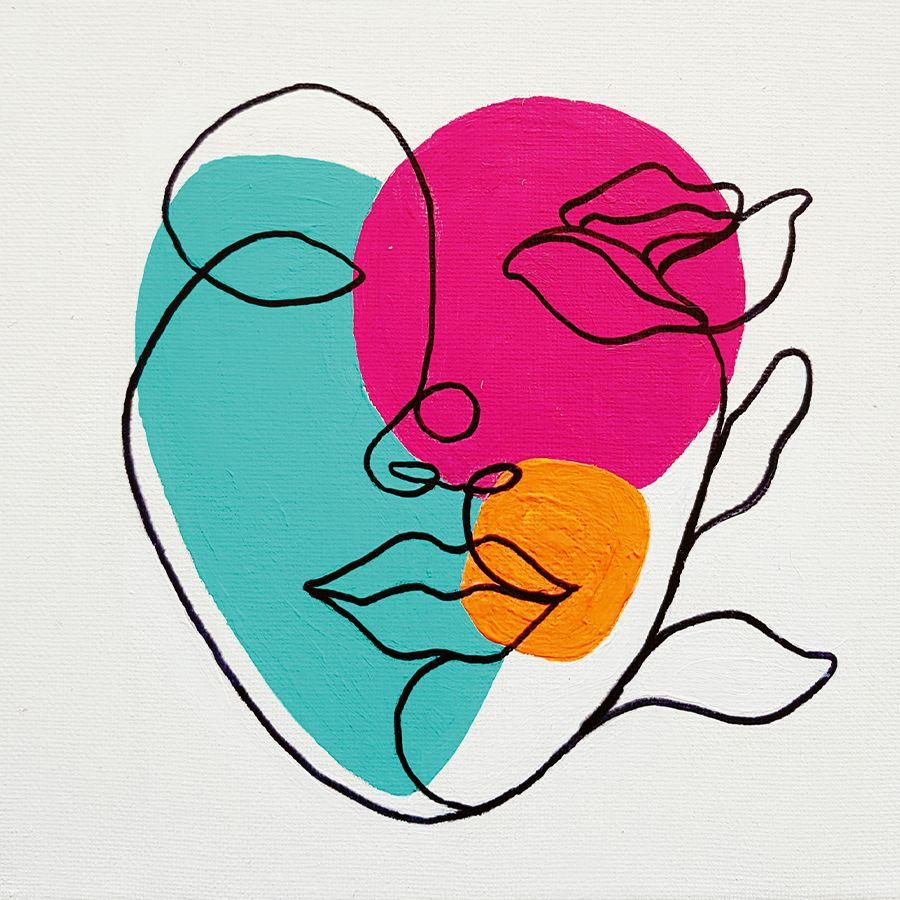 Beispielinhalt (Bild) Der ultimative ACRYLMALKURS für Einsteiger