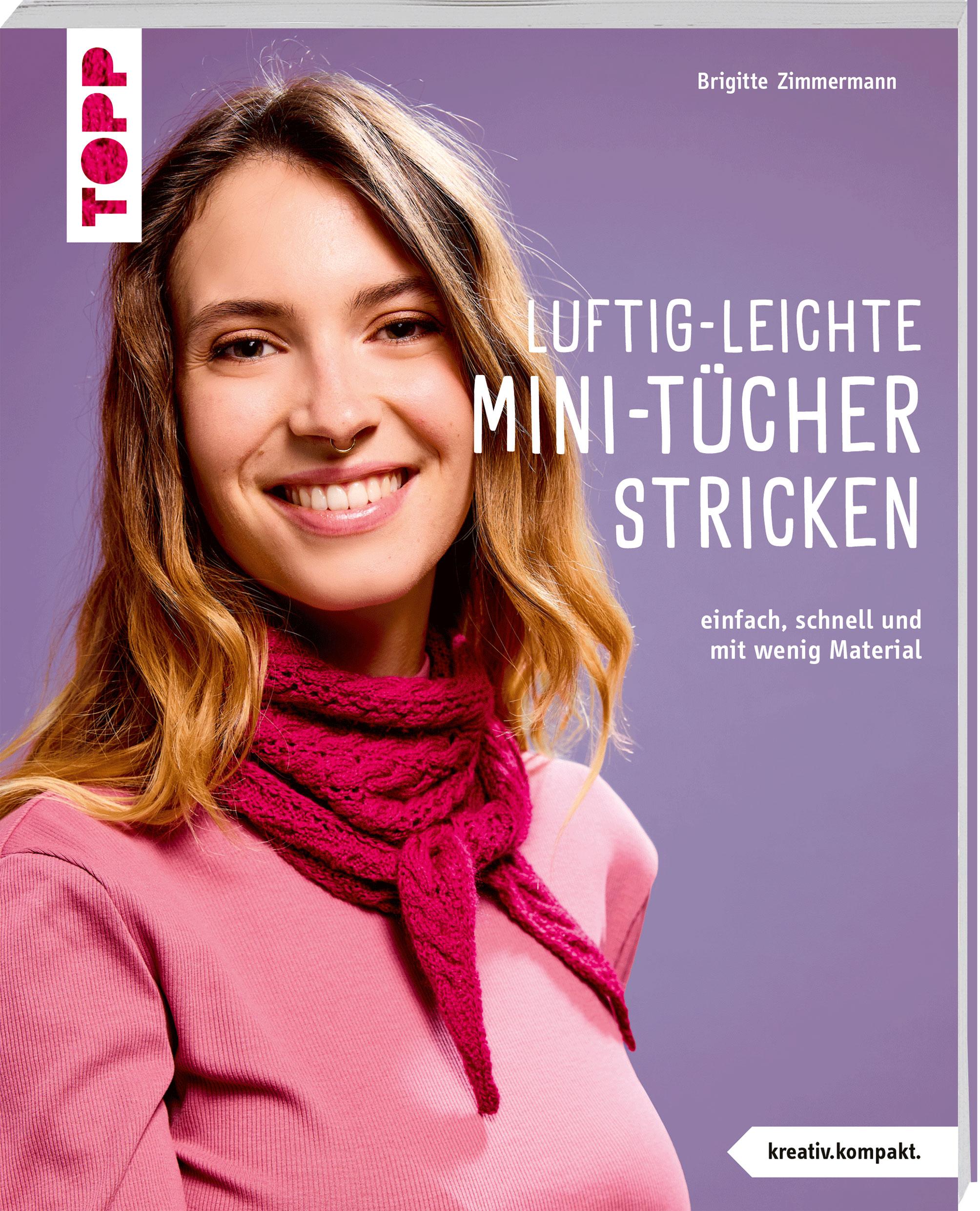 Vorderes Coverbild Luftig-leichte Mini-Tücher stricken (kreativ.kompakt.)