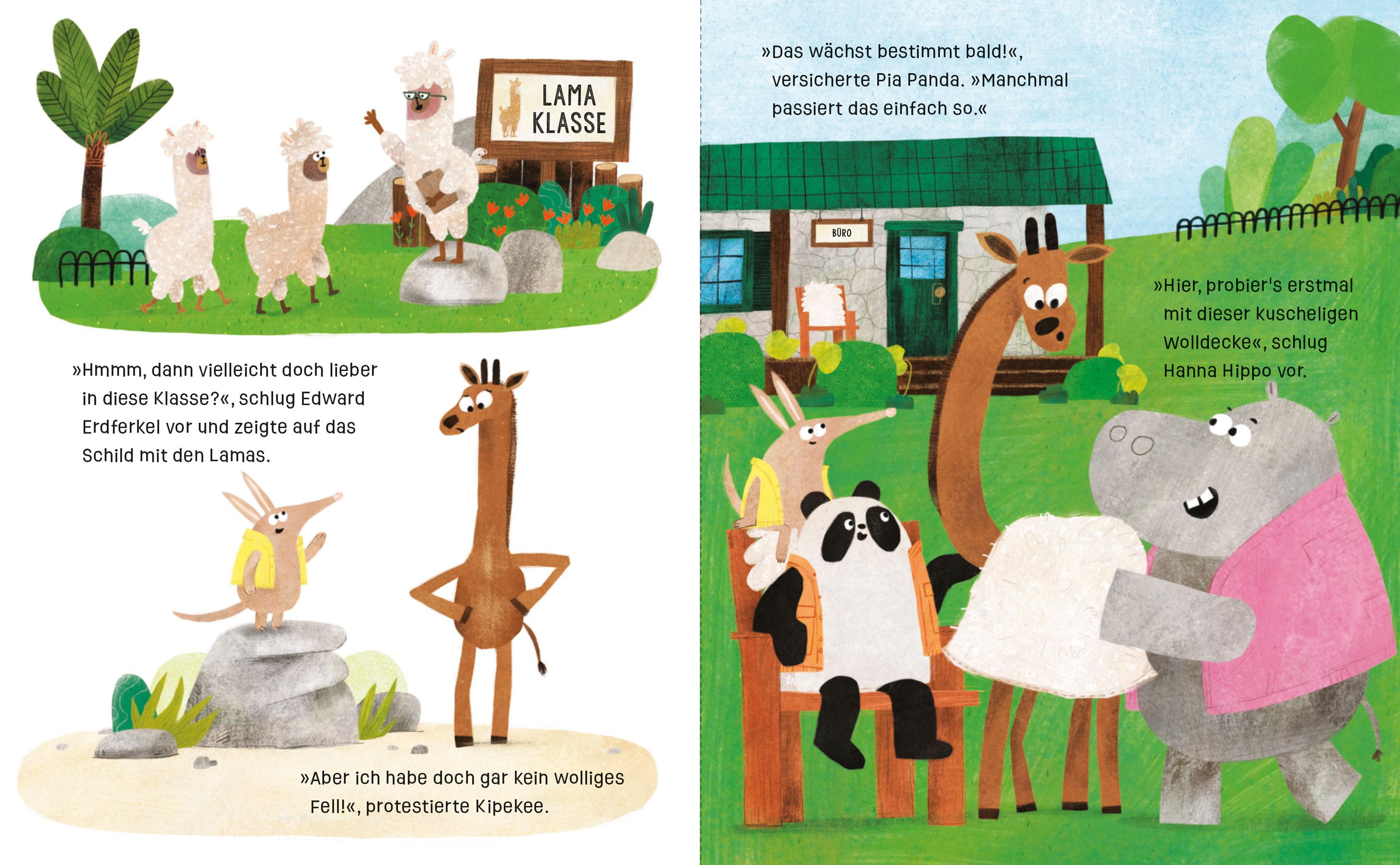 Beispielinhalt (Bild) Die Giraffe ohne Flecken