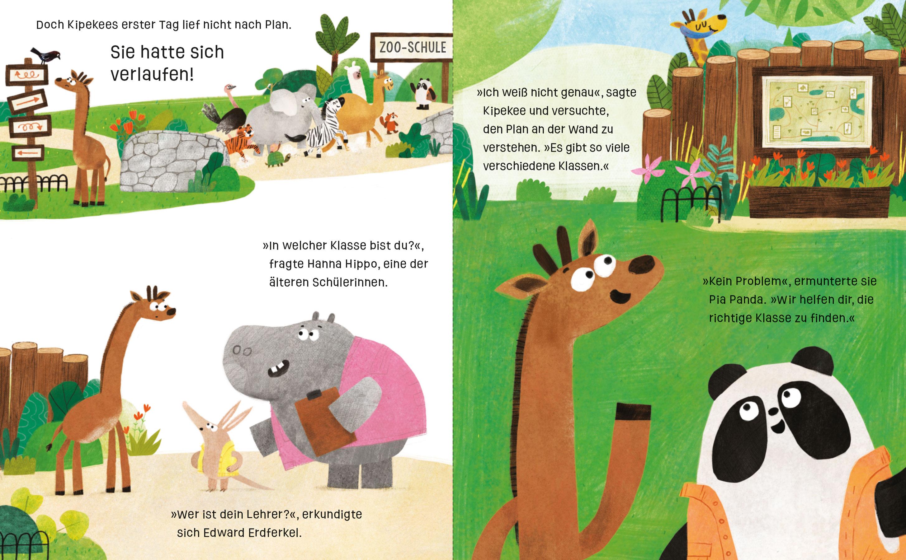 Beispielinhalt (Bild) Die Giraffe ohne Flecken