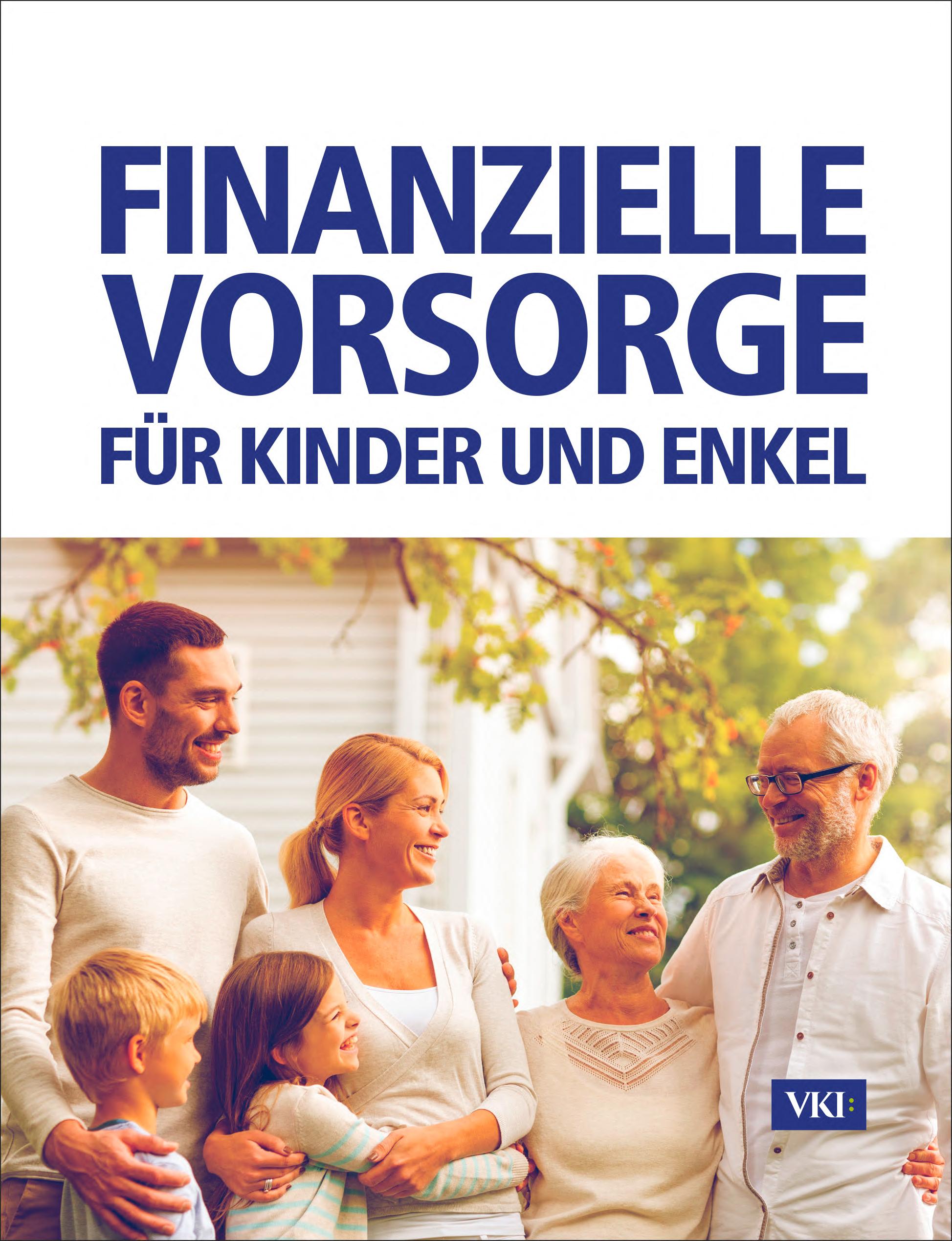 Vorderes Coverbild Finanzielle Vorsorge für Kinder und Enkel