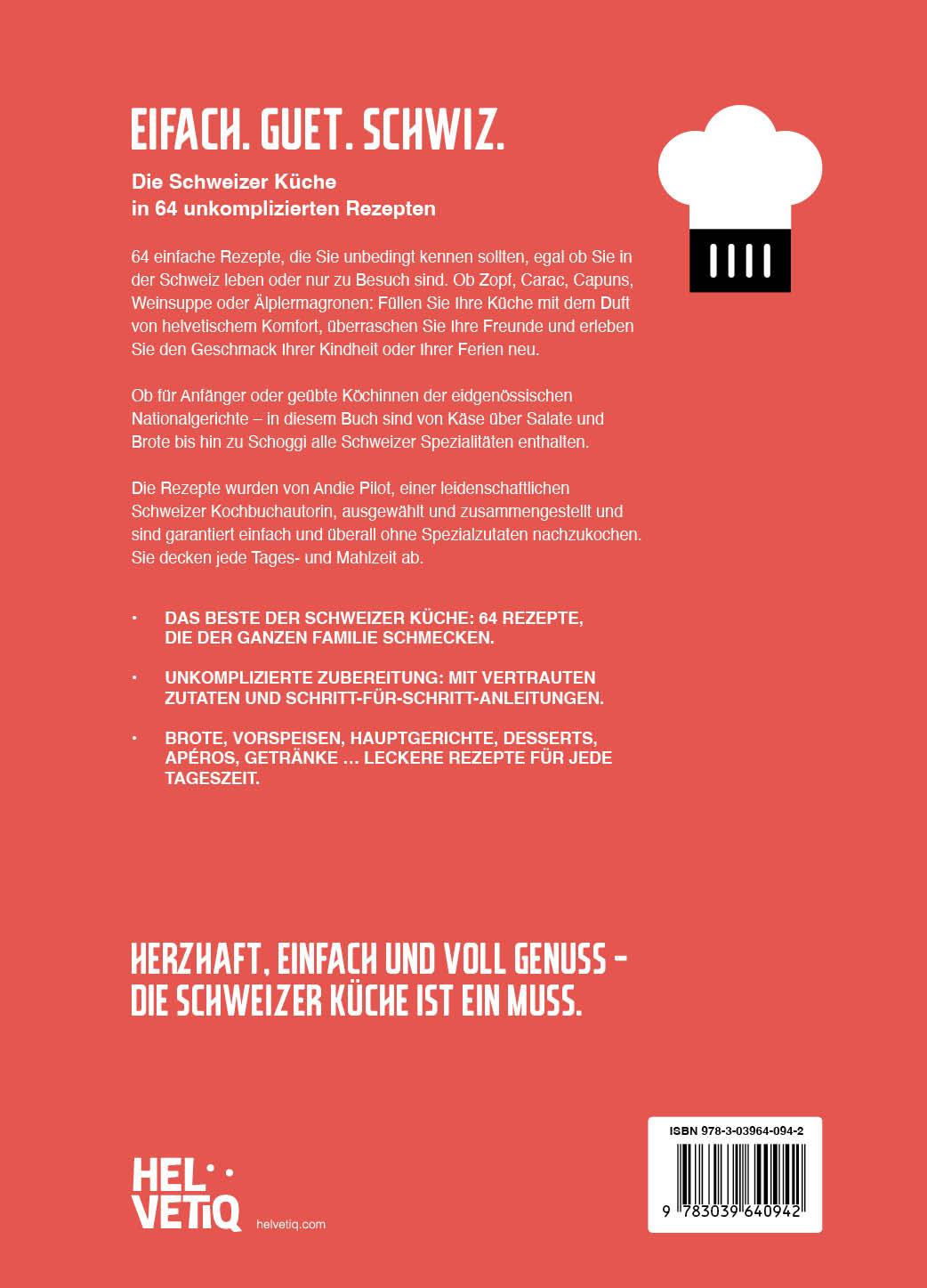 Rückseitencover Eifach. Guet. Schwiz.