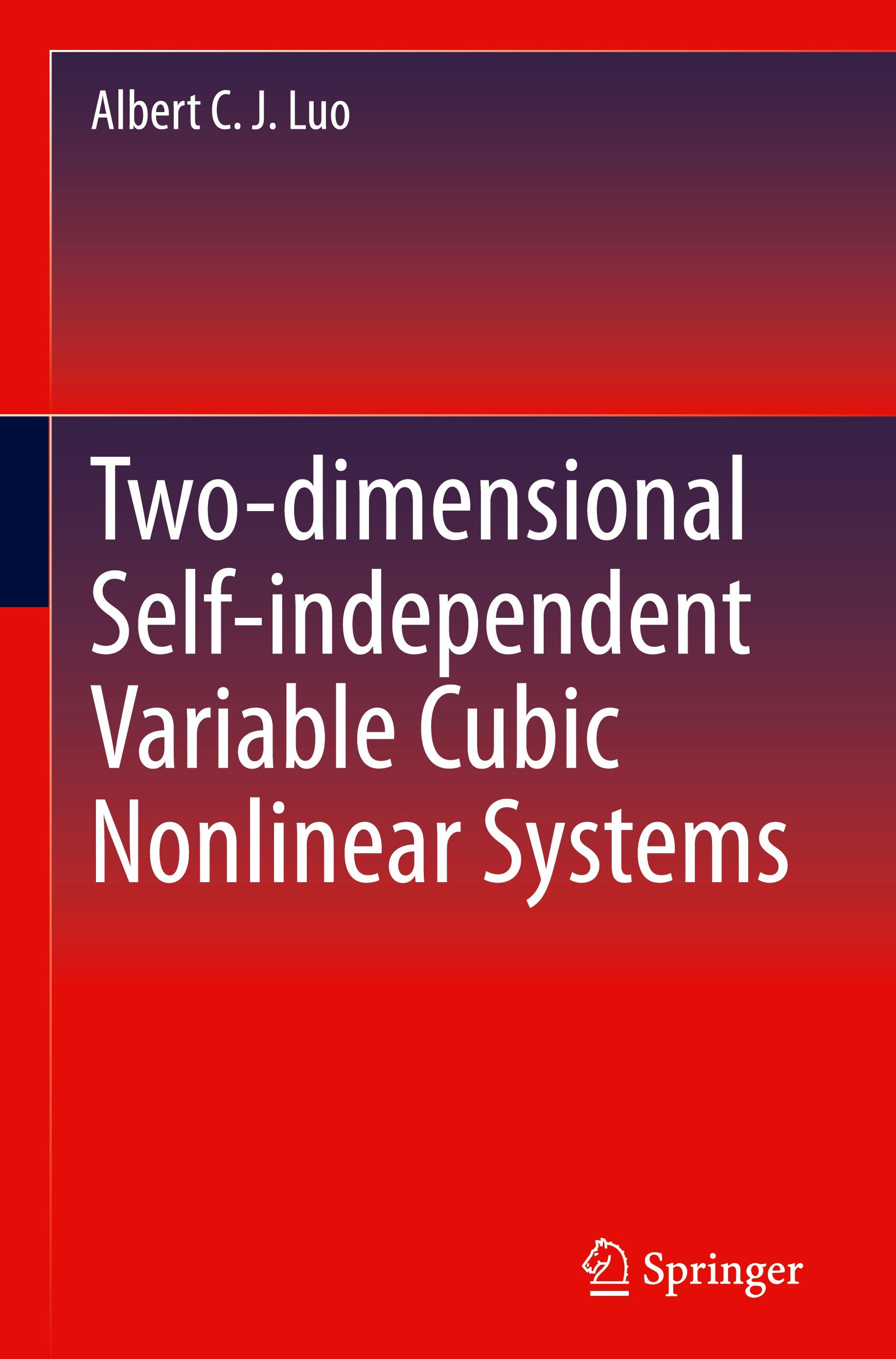 Vorderes Coverbild Two-dimensional Self-independent Variable Cubic Nonlinear Systems