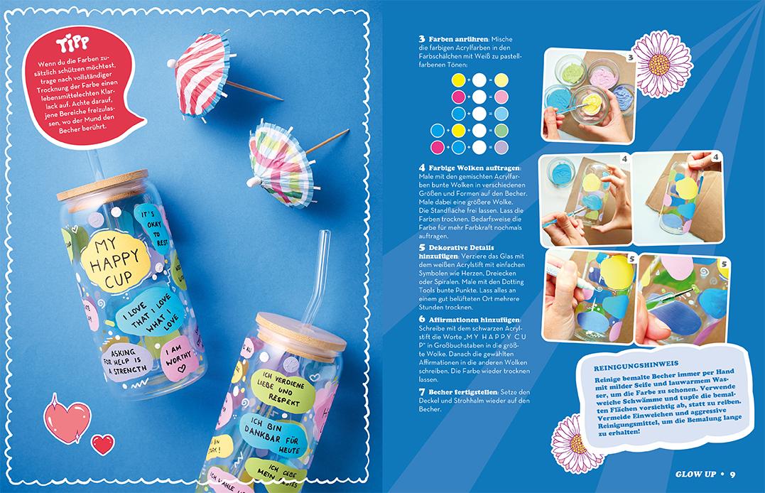 Beispielinhalt (Bild) In my Girly Era - dream it, create it. Mein Kreativbuch