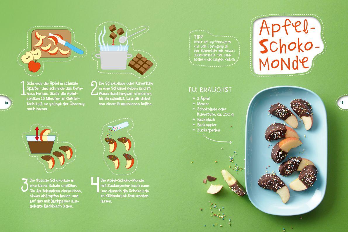 Beispielinhalt (Bild) Das große Bastelbuch für die Allerkleinsten Naturmaterial