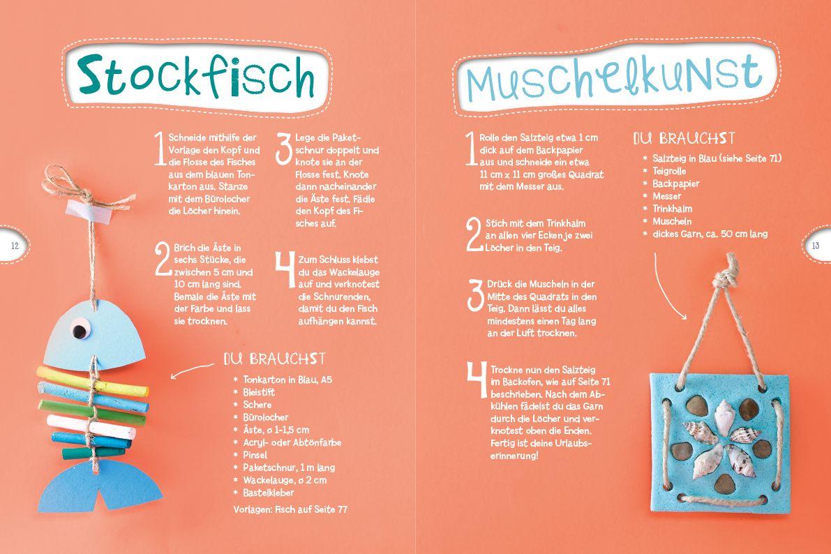 Beispielinhalt (Bild) Das große Bastelbuch für die Allerkleinsten Naturmaterial