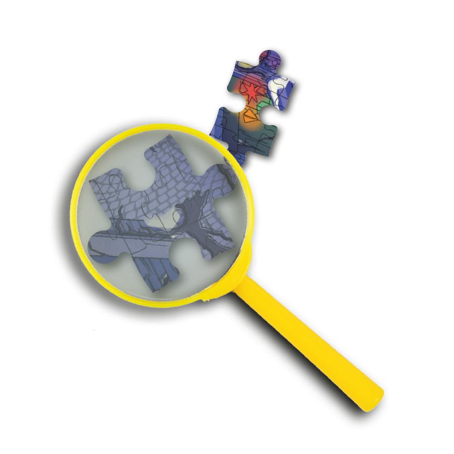 Beispielinhalt (Bild) Puzzle-Rätsel-Adventskalender: Im Labor der Winterhexe - 24 Puzzles mit insgesamt 960 Teilen