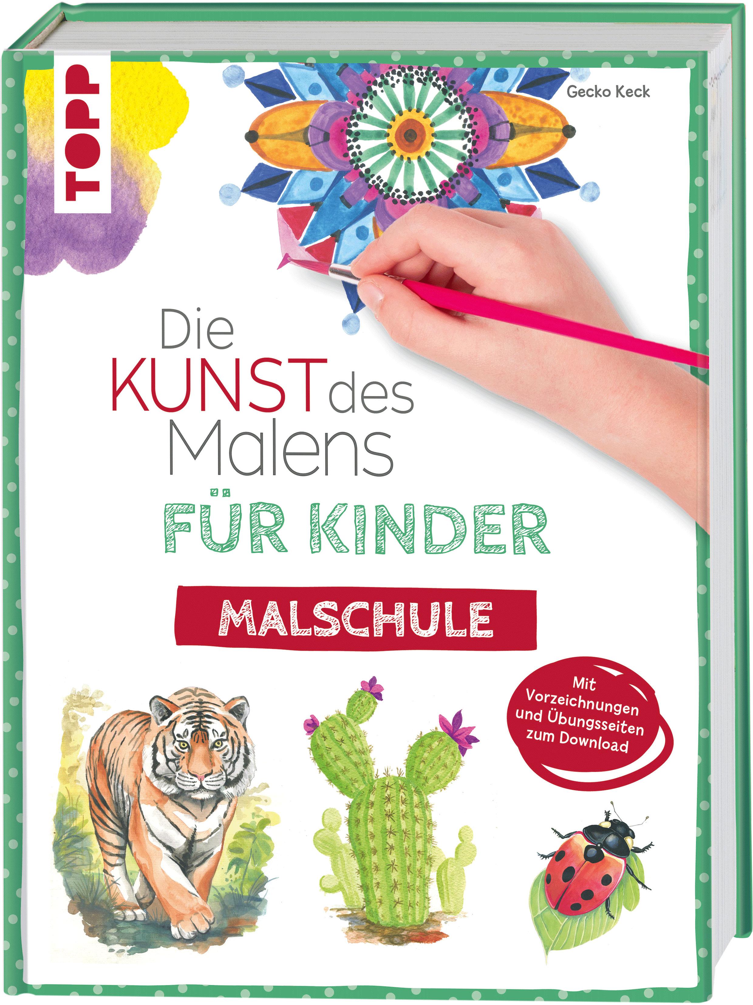 Vorderes Coverbild Die Kunst des Malens für Kinder Malschule