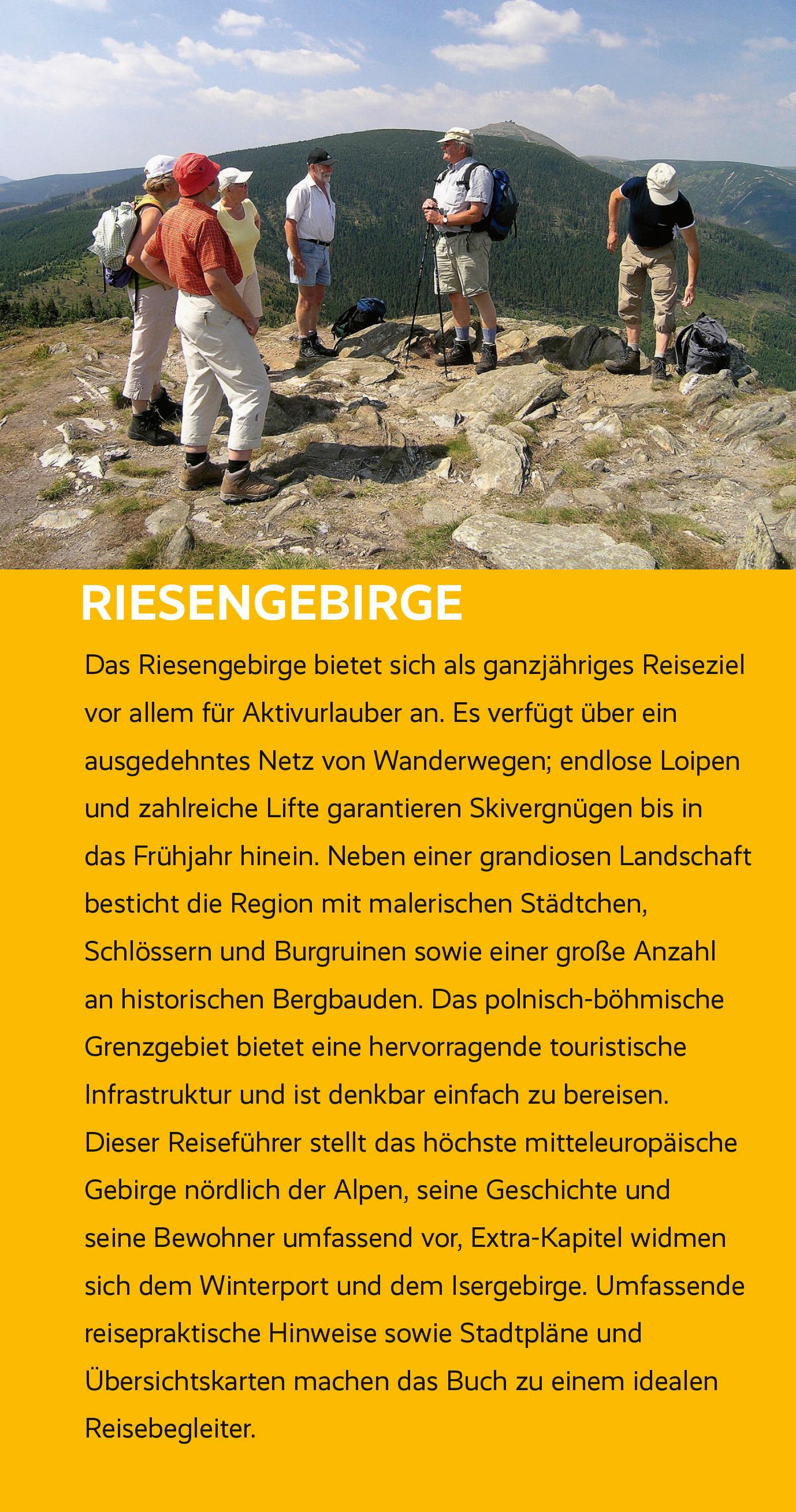 Beispielinhalt (Bild) TRESCHER Reiseführer Riesengebirge