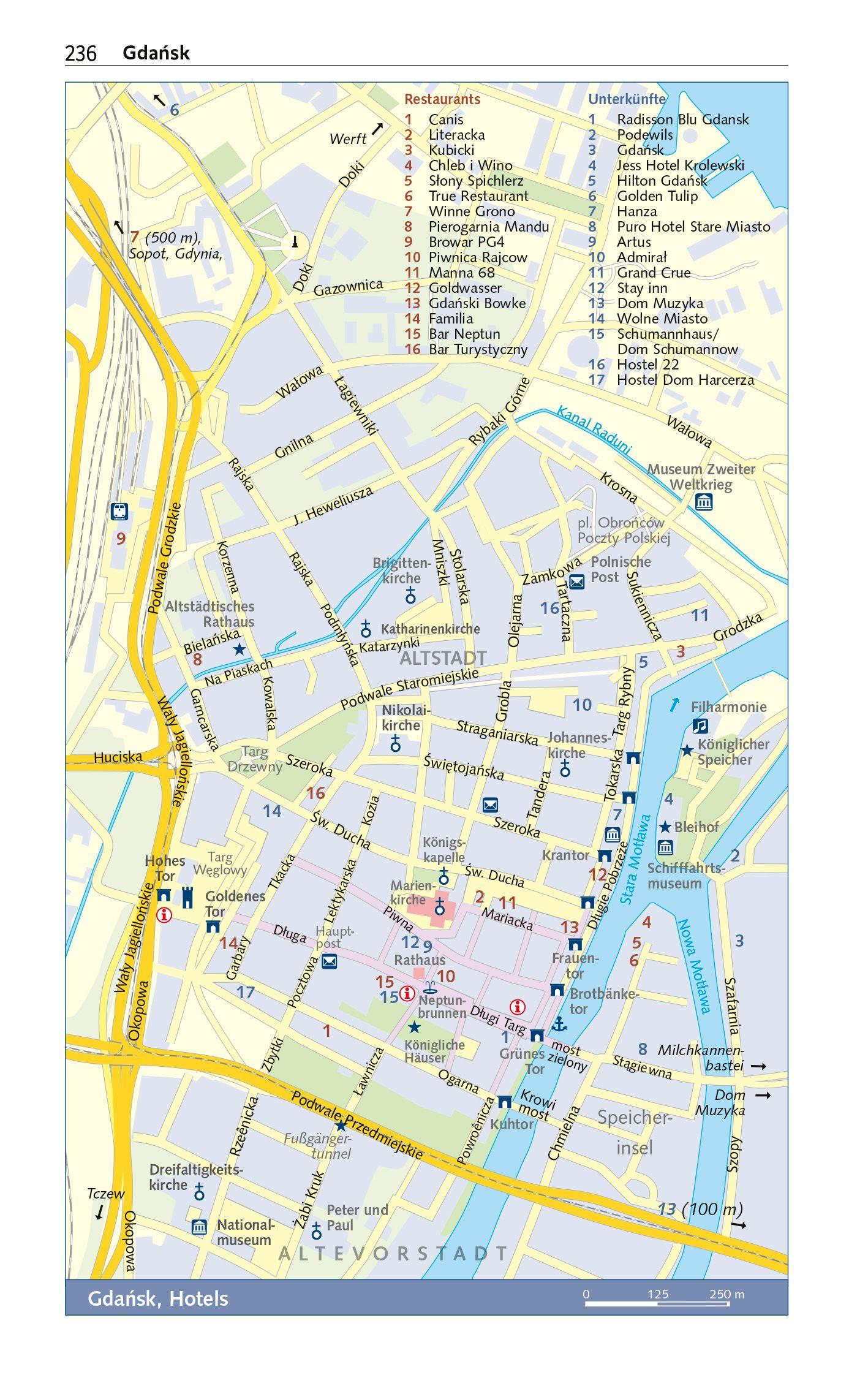 Beispielinhalt (Bild) TRESCHER Reiseführer Polnische Ostseeküste