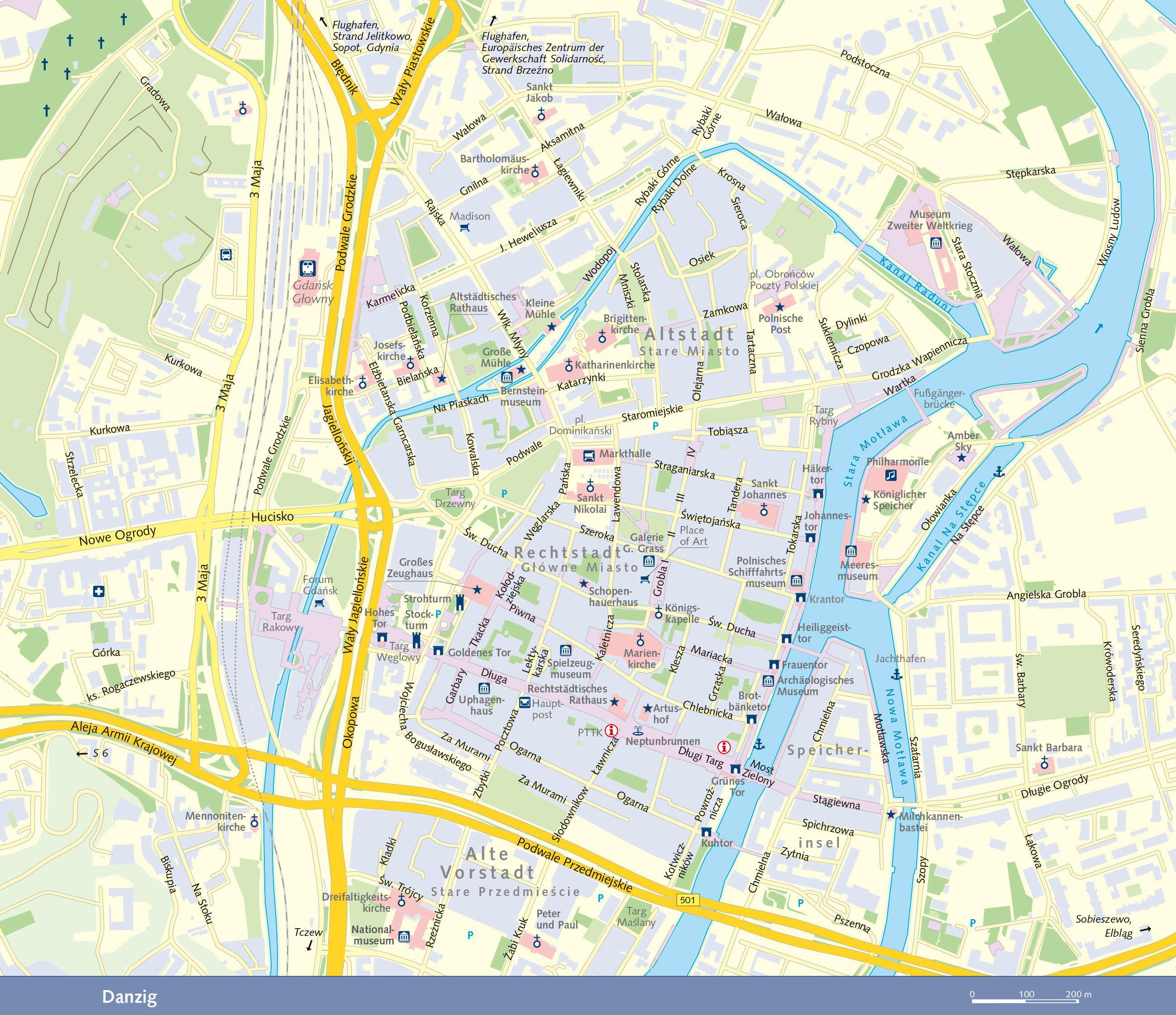 Beispielinhalt (Bild) TRESCHER Reiseführer Polnische Ostseeküste