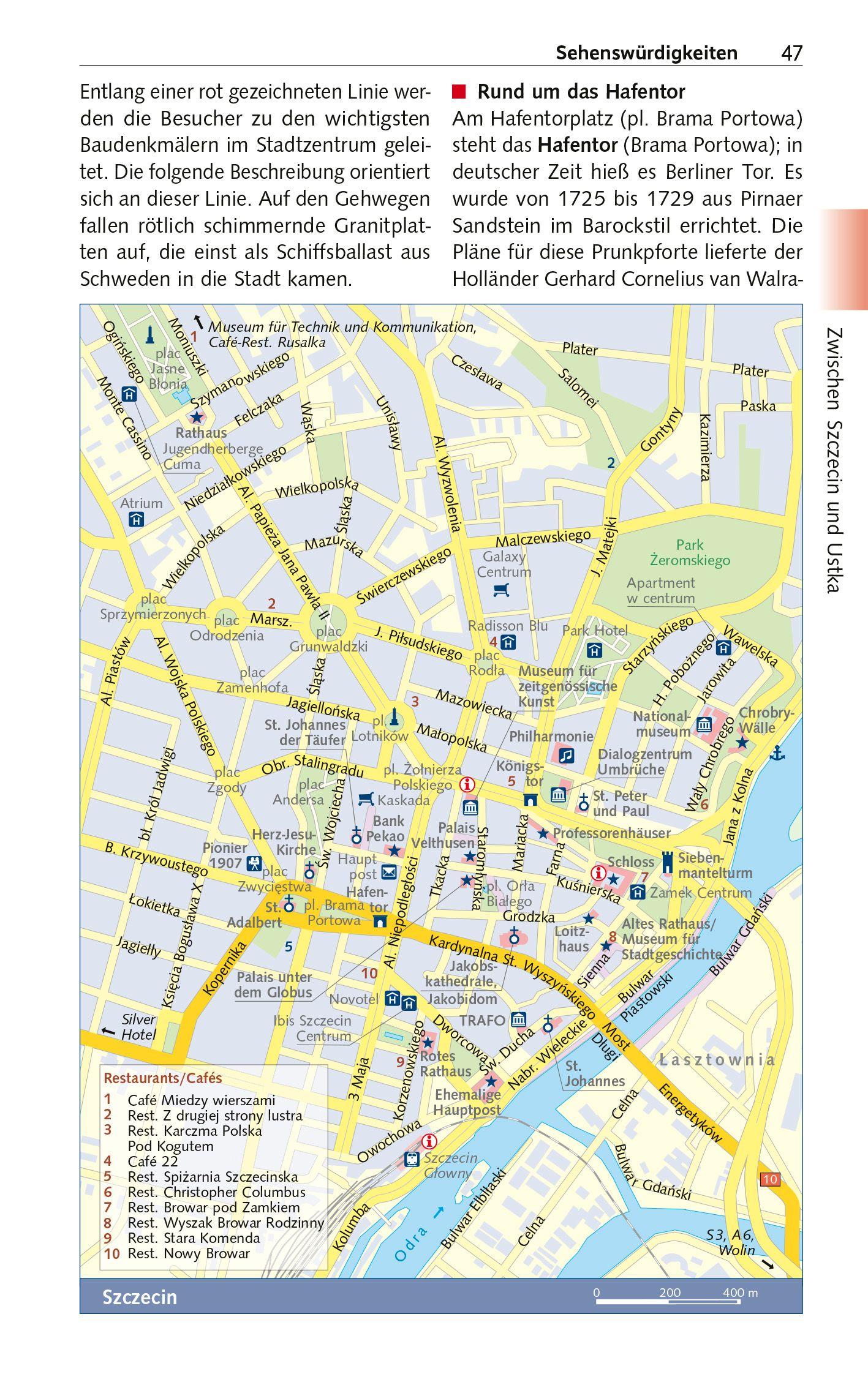 Beispielinhalt (Bild) TRESCHER Reiseführer Polnische Ostseeküste