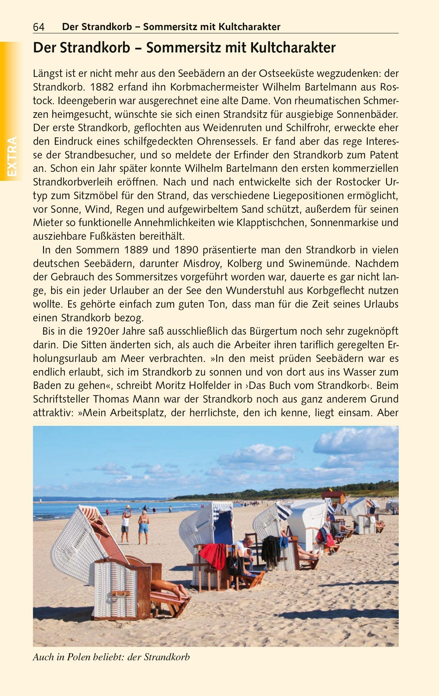 Beispielinhalt (Bild) TRESCHER Reiseführer Polnische Ostseeküste