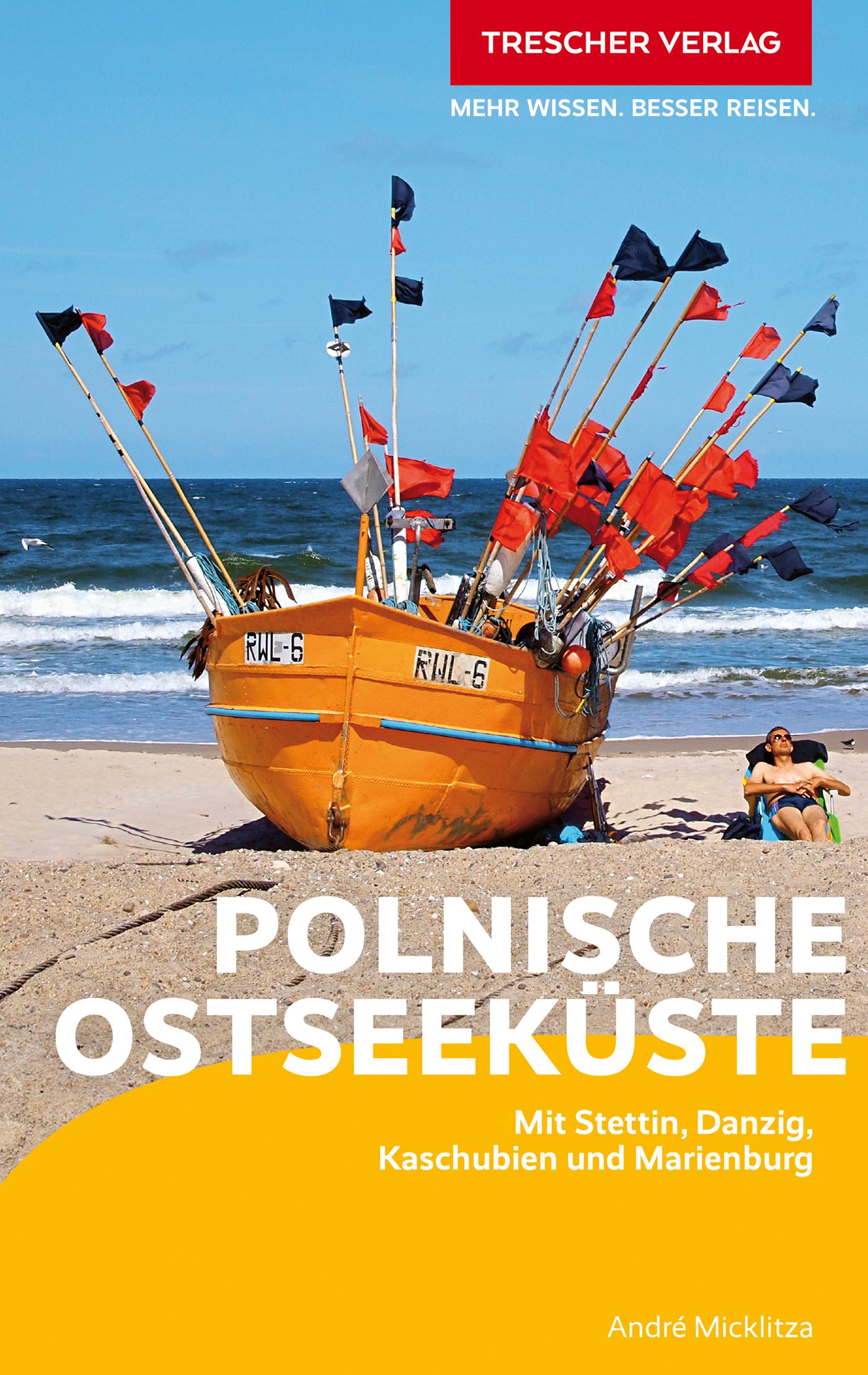Vorderes Coverbild TRESCHER Reiseführer Polnische Ostseeküste