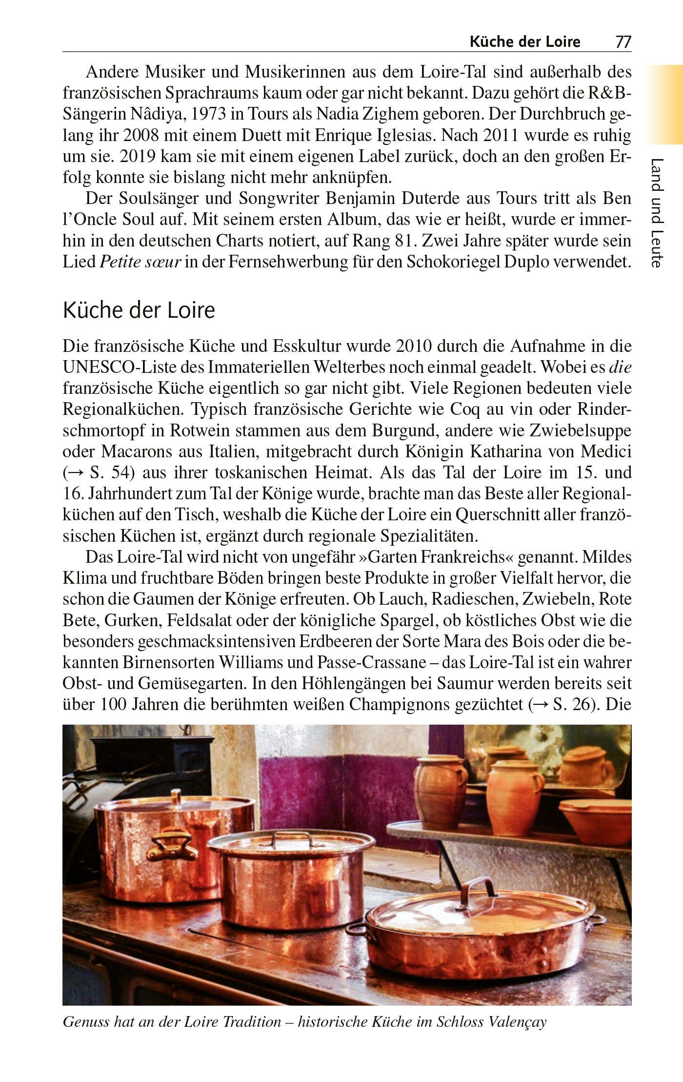 Beispielinhalt (Bild) TRESCHER Reiseführer Schlösser der Loire