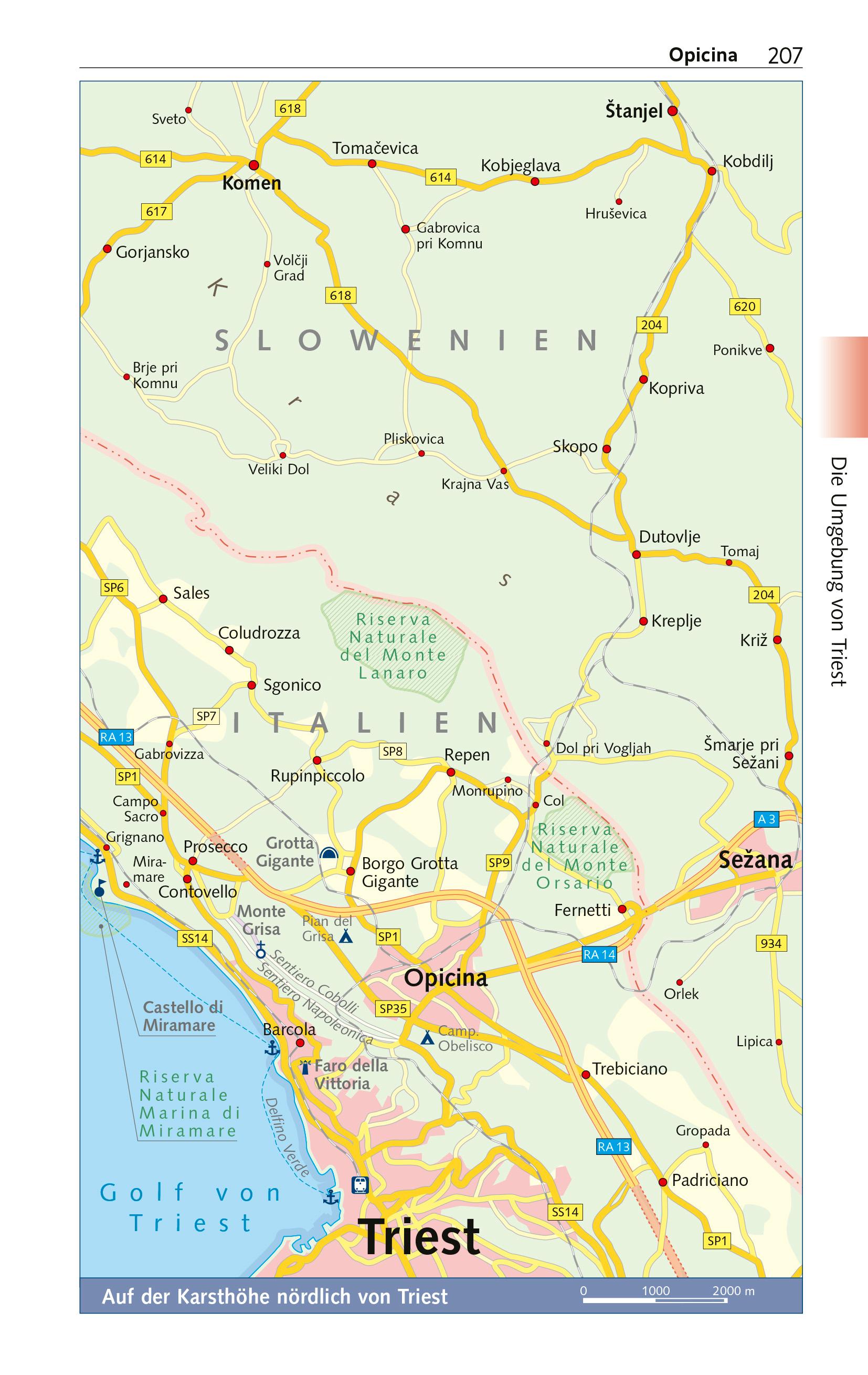 Beispielinhalt (Bild) TRESCHER Reiseführer Triest