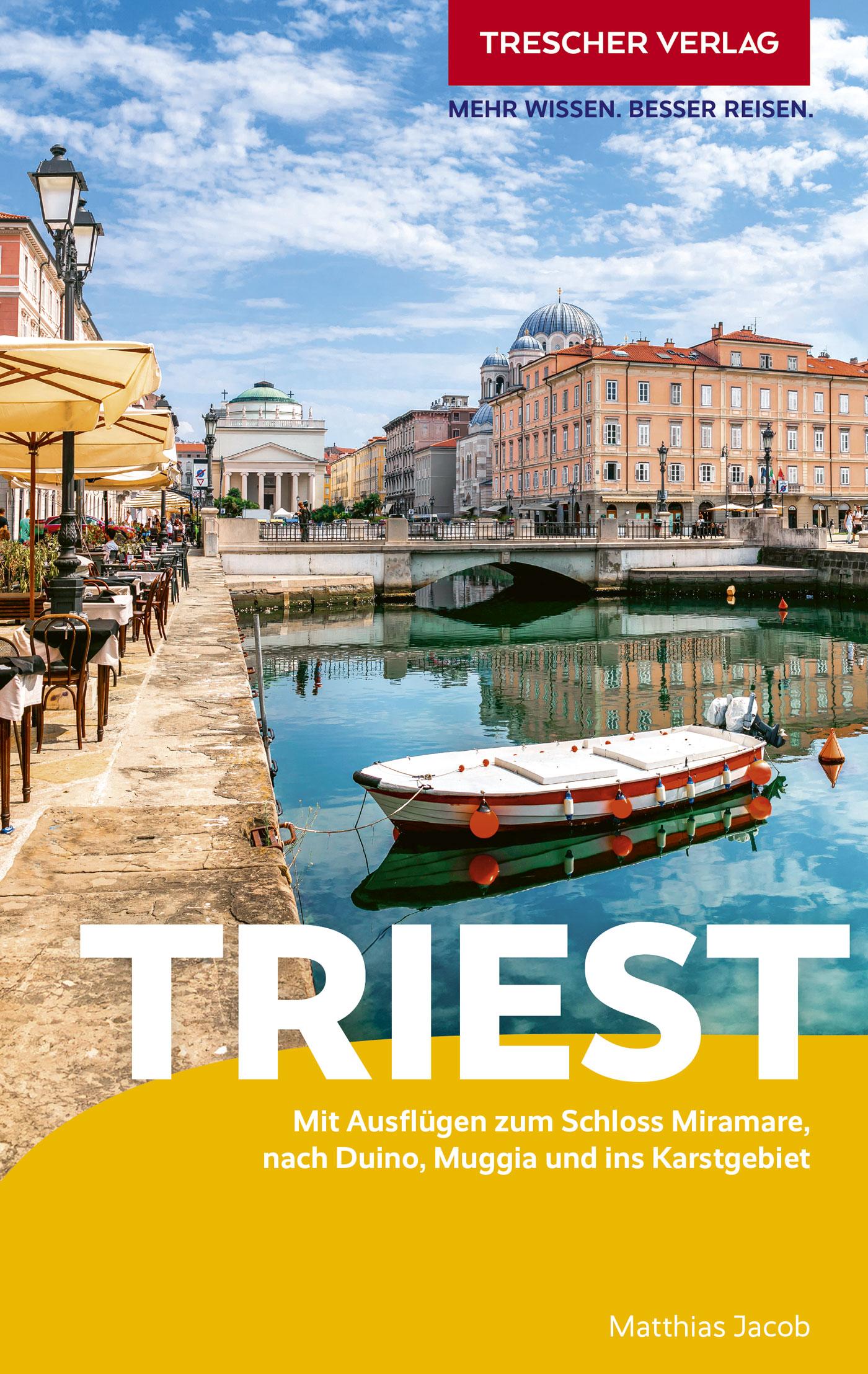 Vorderes Coverbild TRESCHER Reiseführer Triest