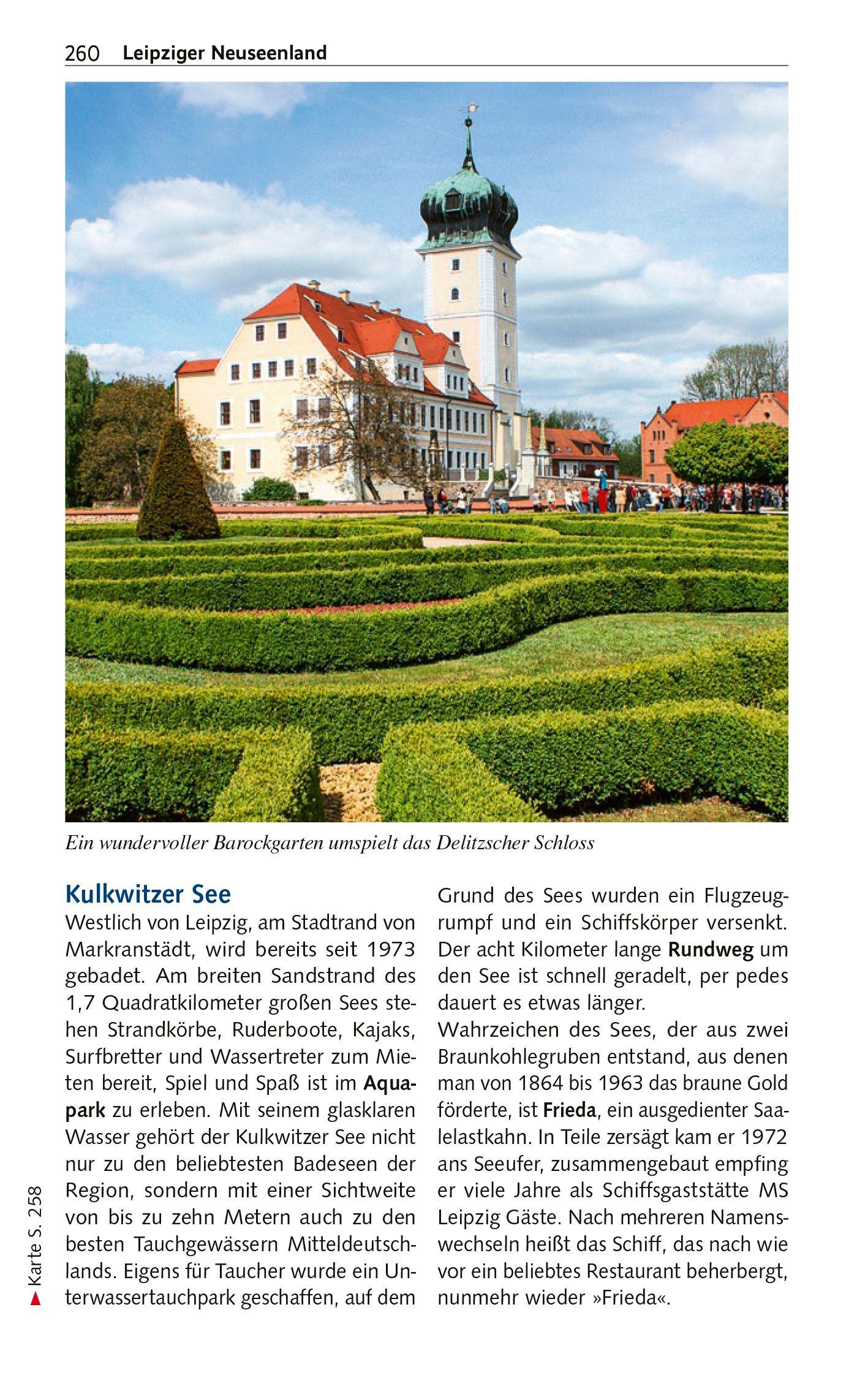 Beispielinhalt (Bild) TRESCHER Reiseführer Sachsen