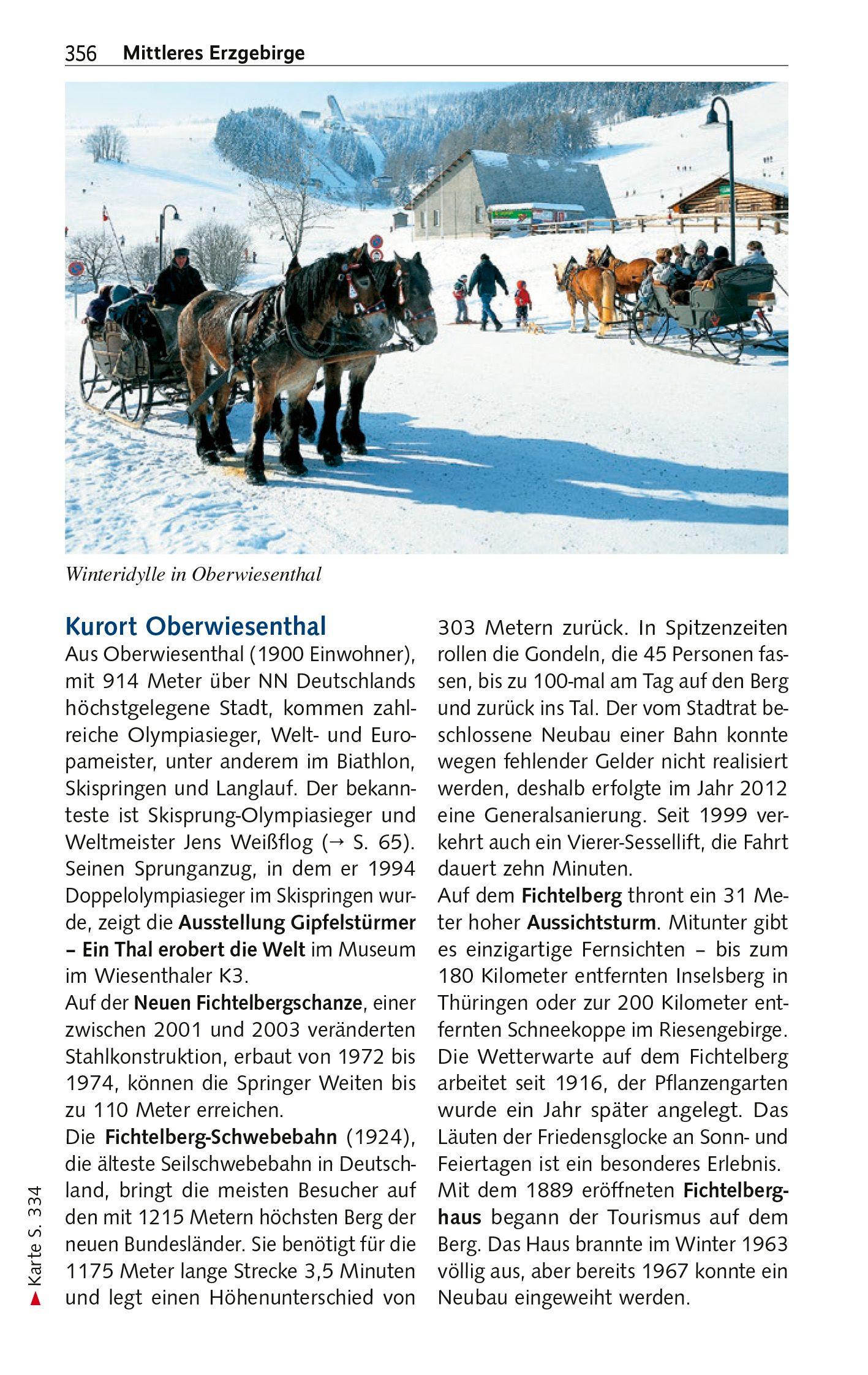 Beispielinhalt (Bild) TRESCHER Reiseführer Sachsen