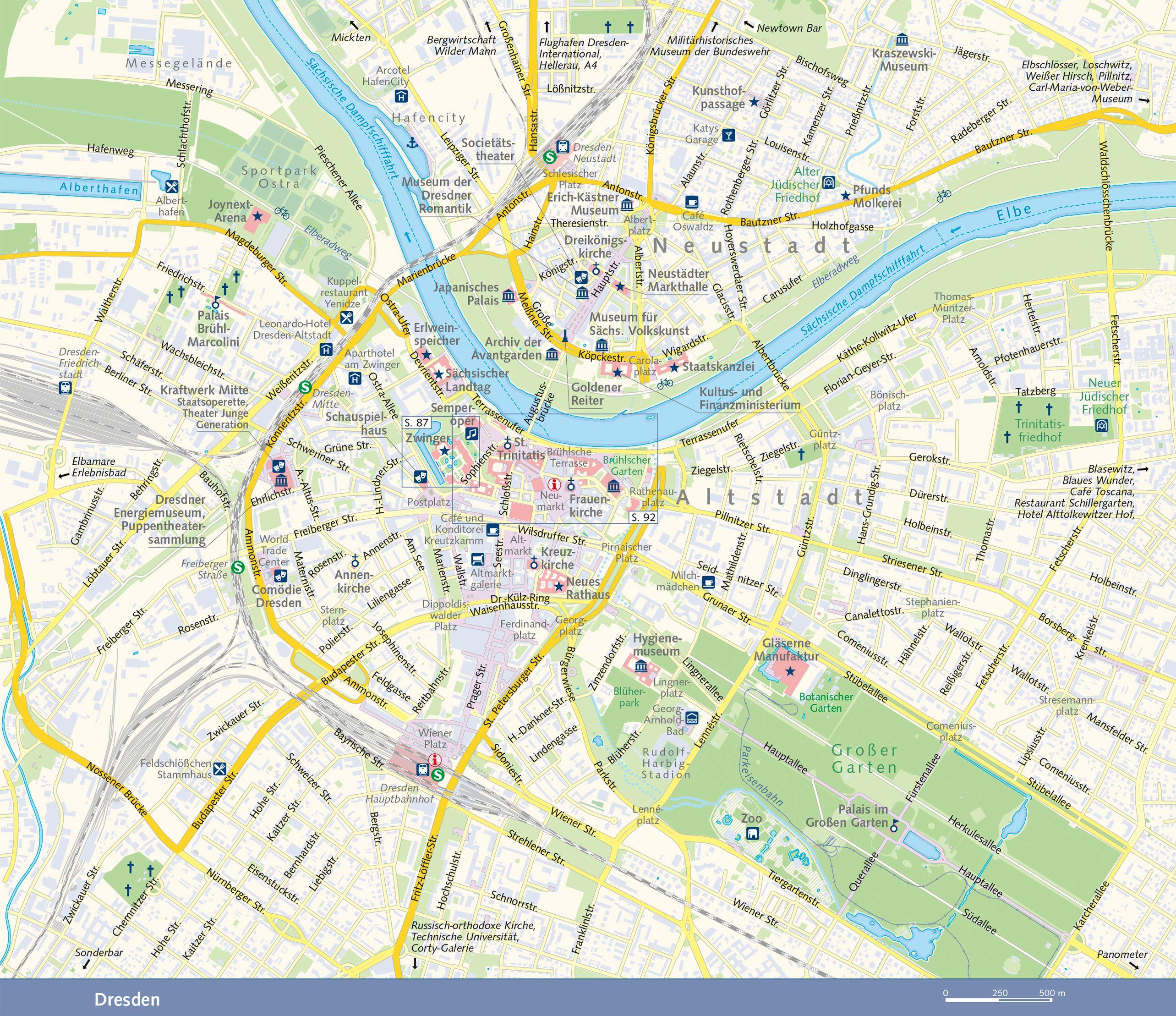 Beispielinhalt (Bild) TRESCHER Reiseführer Sachsen