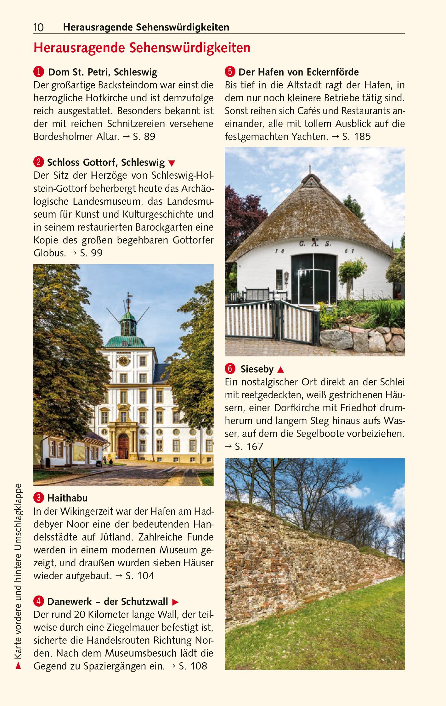 Beispielinhalt (Bild) TRESCHER Reiseführer Schlei