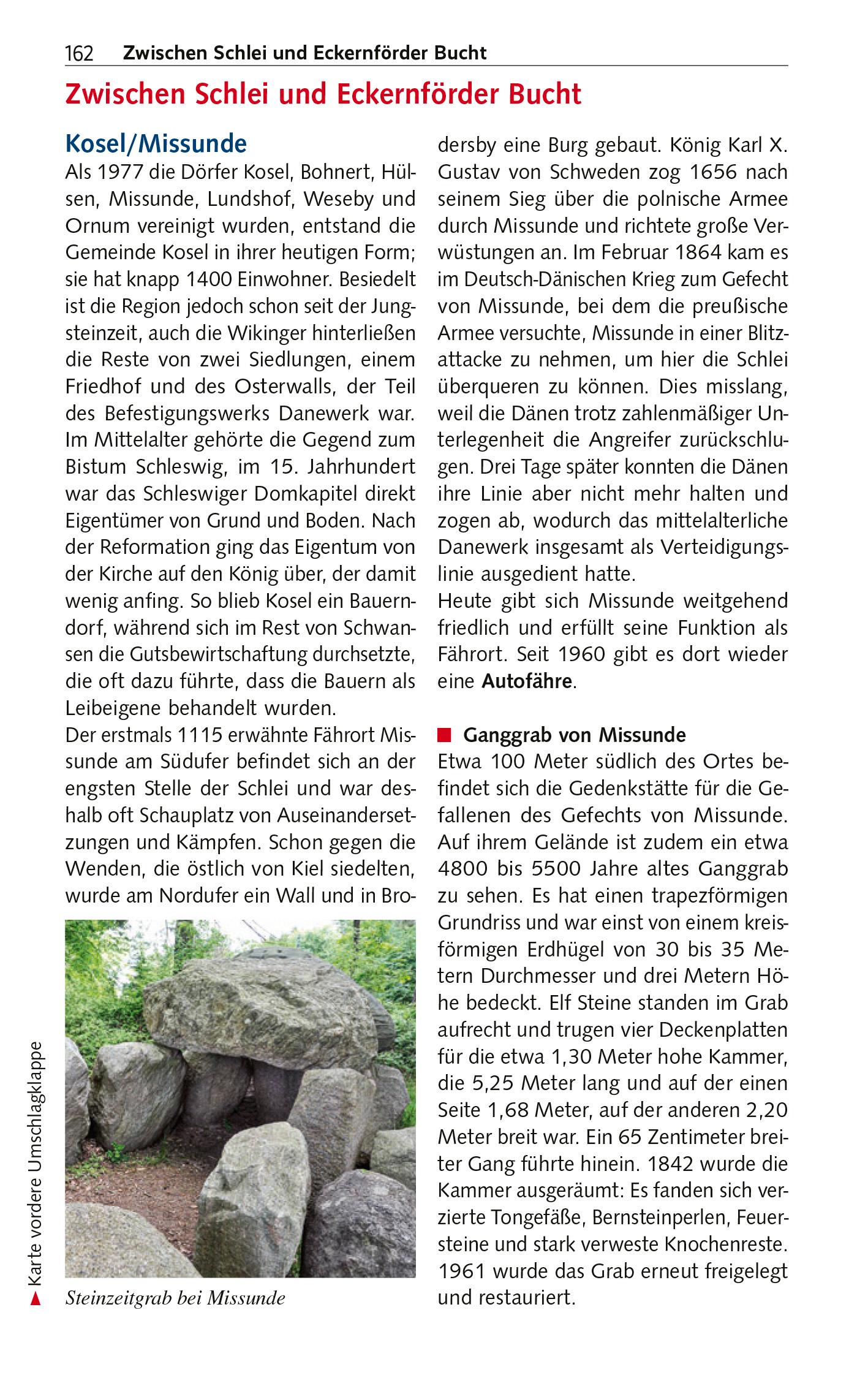 Beispielinhalt (Bild) TRESCHER Reiseführer Schlei